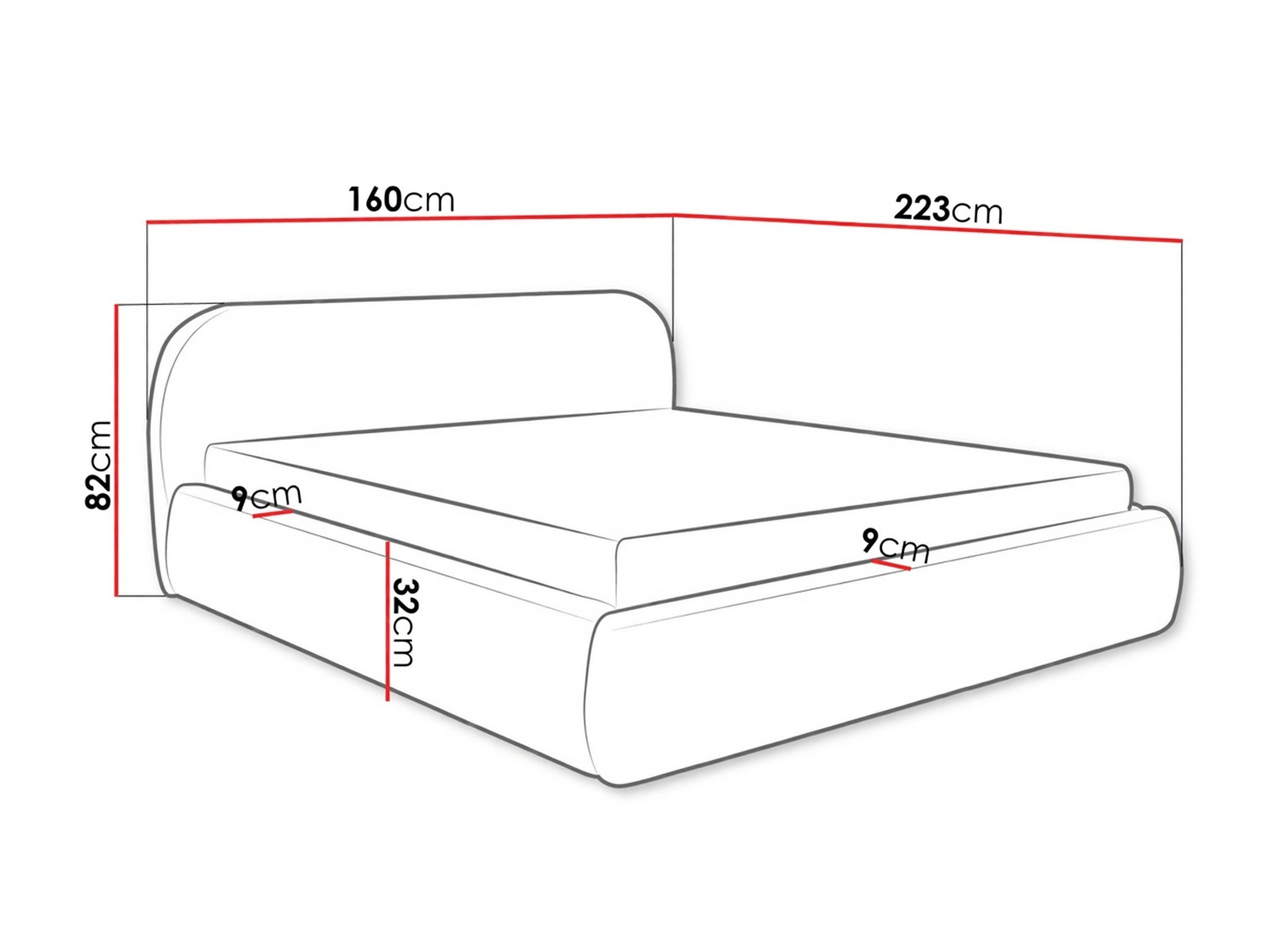 Bett TrendyNest Verbio (Lambi 08)