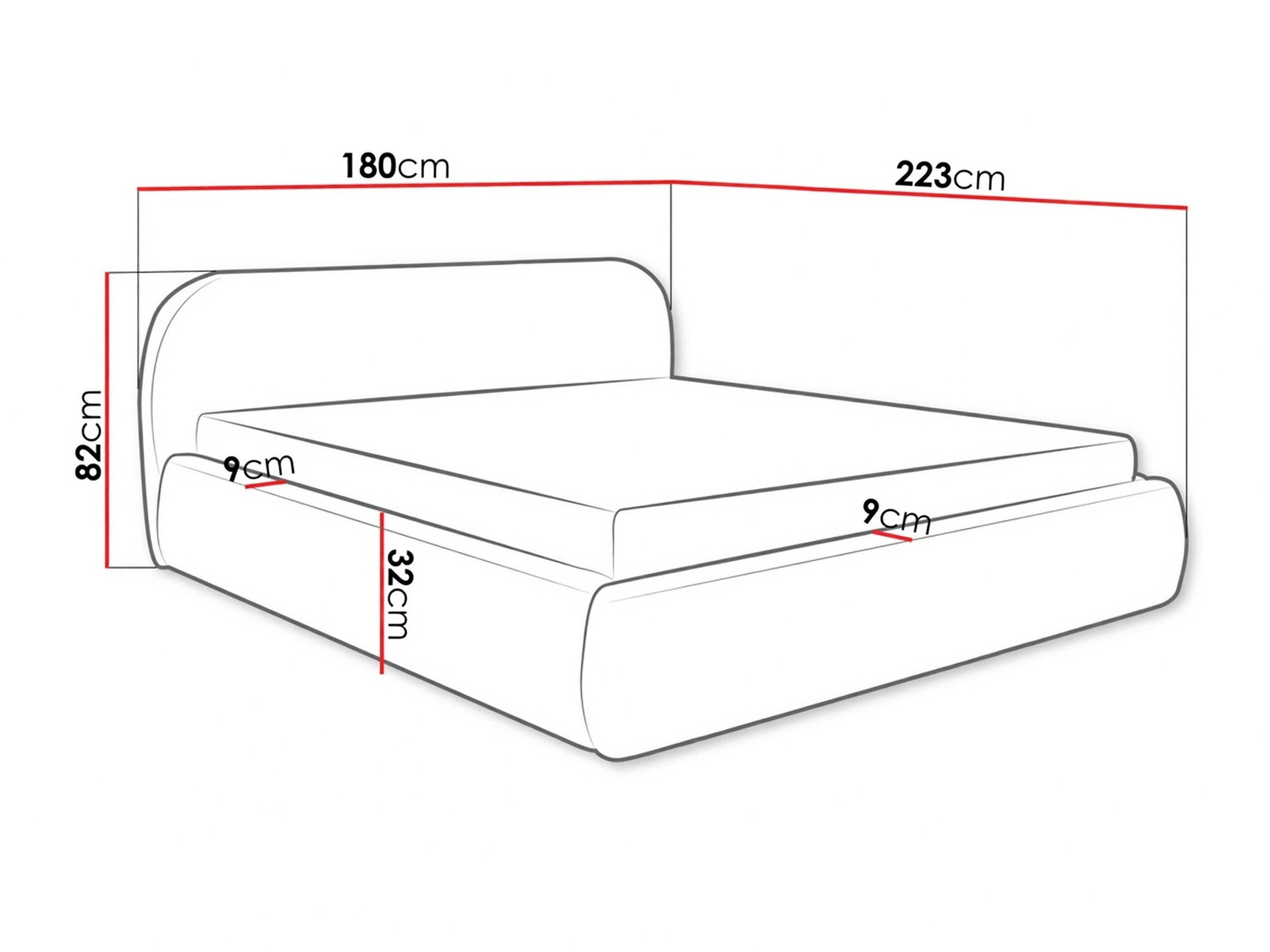 Bett TrendyNest Verbio (Lambi 08)