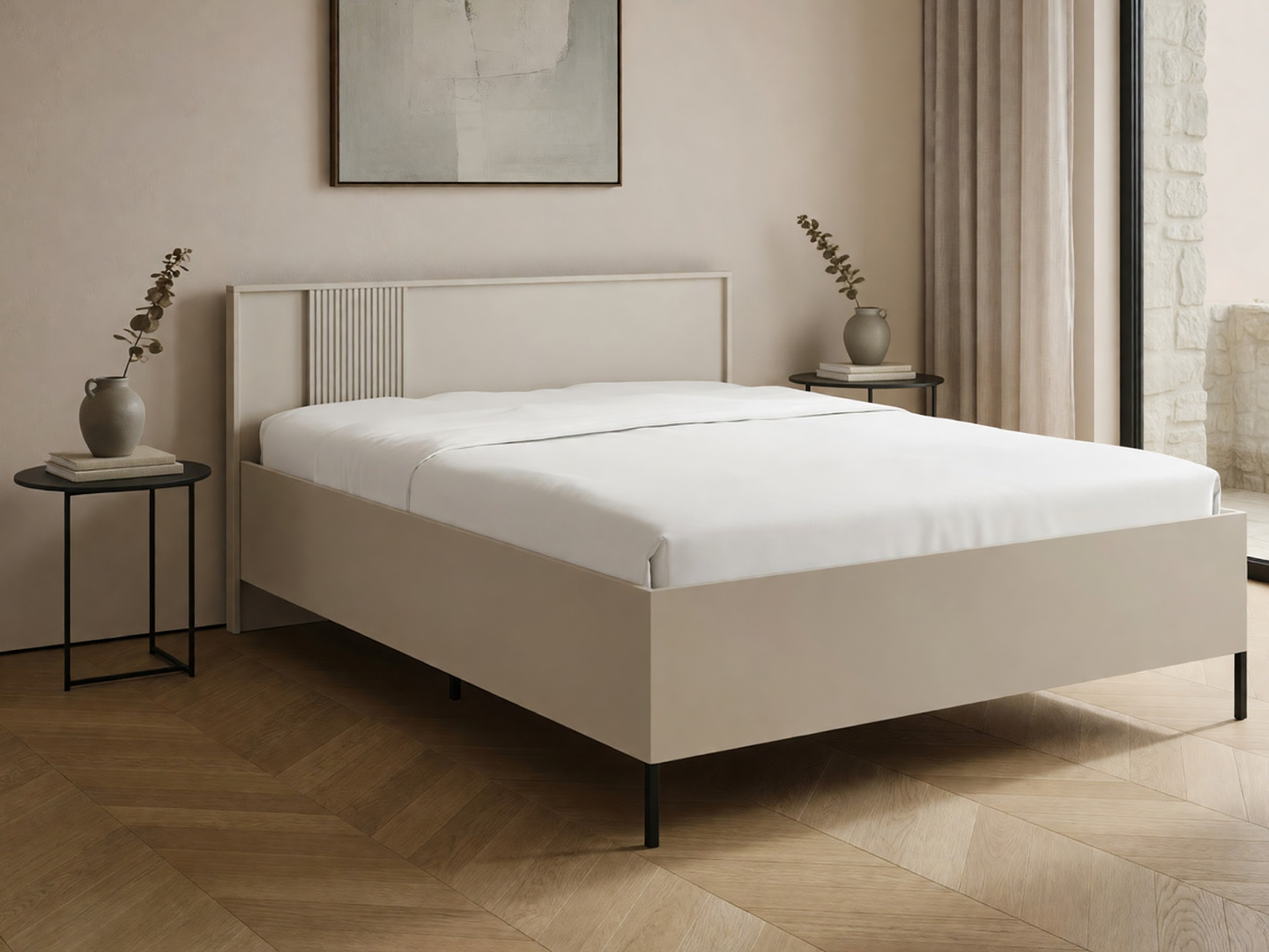 Bett Lunole 105 (Kaschmir)