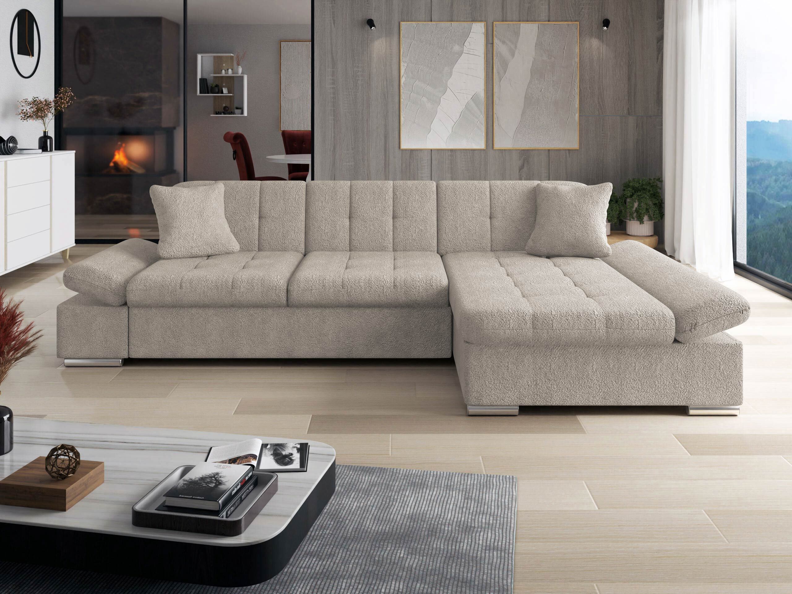 Ecksofa Comfivo Serenitas (Coral 50)