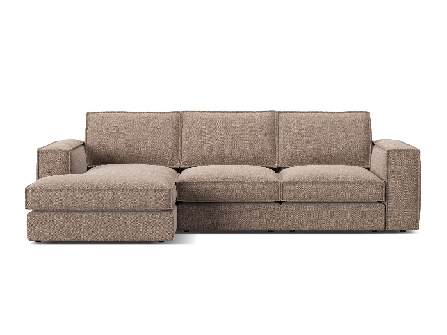 Modulares Ecksofa Dalodei 110 (Bable Taupe)