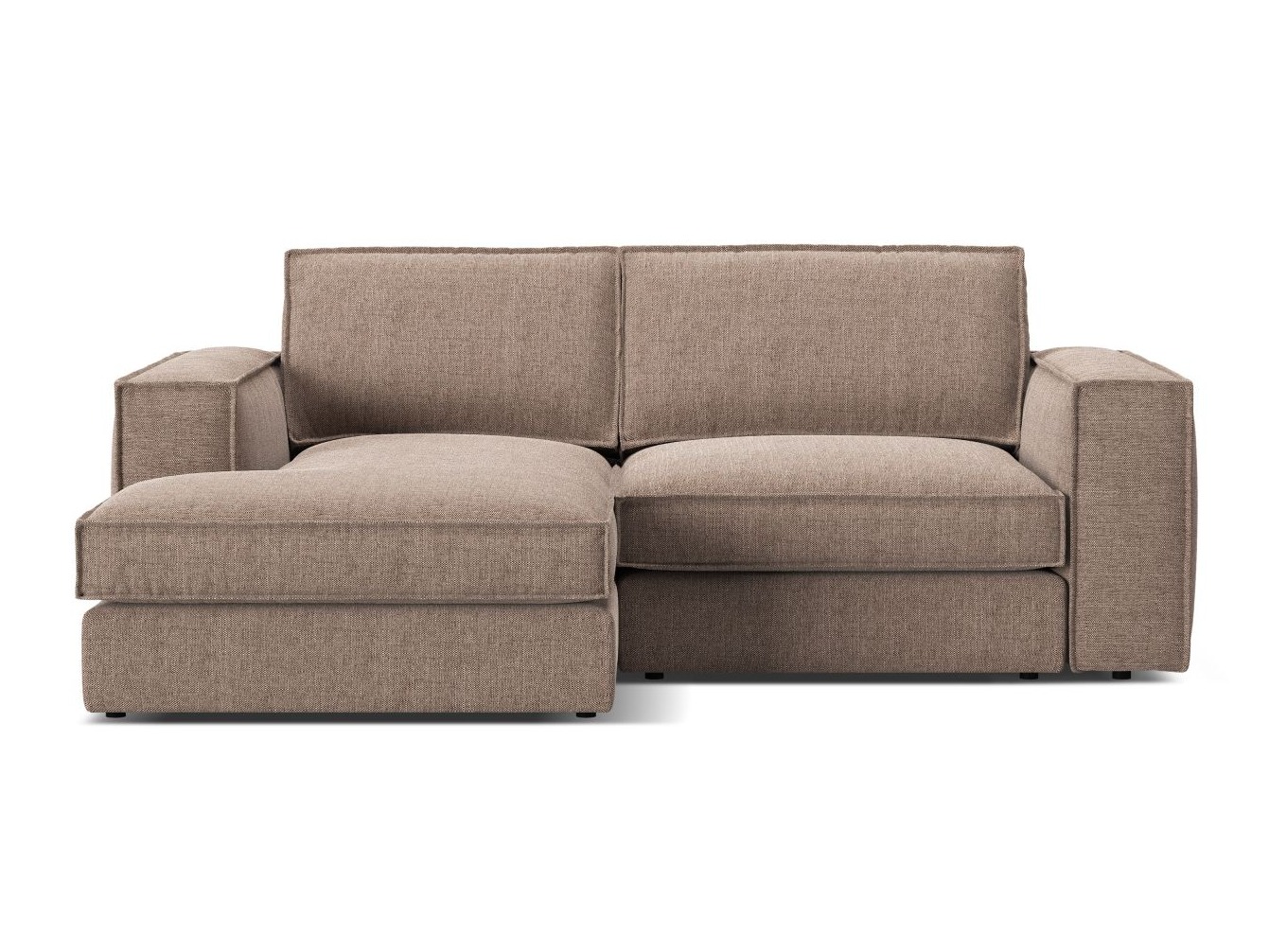 Modulares Ecksofa Dalodei 111 (Babel Taupe)