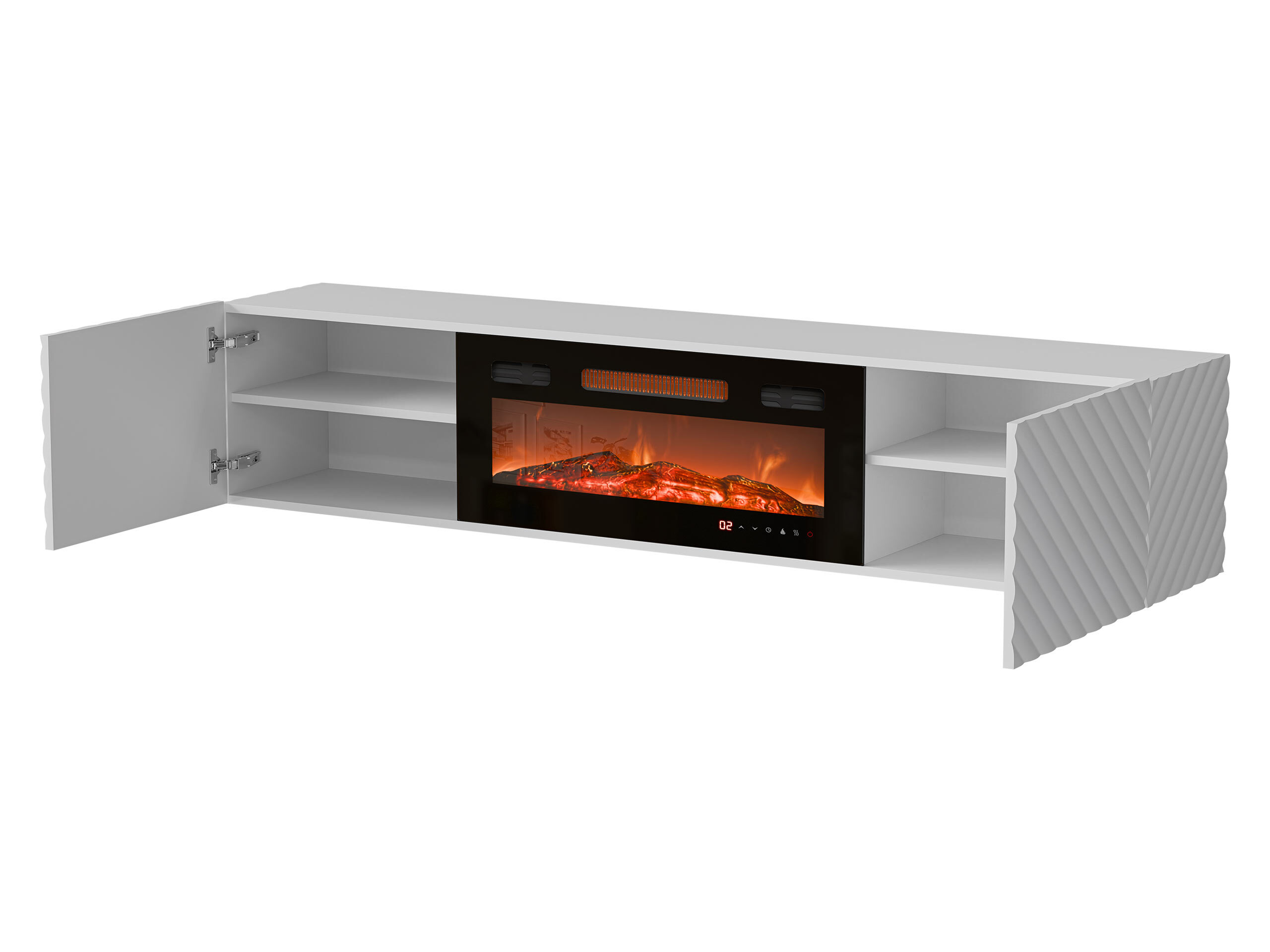 TV-Möbel Charlotte 207 (Weiss)