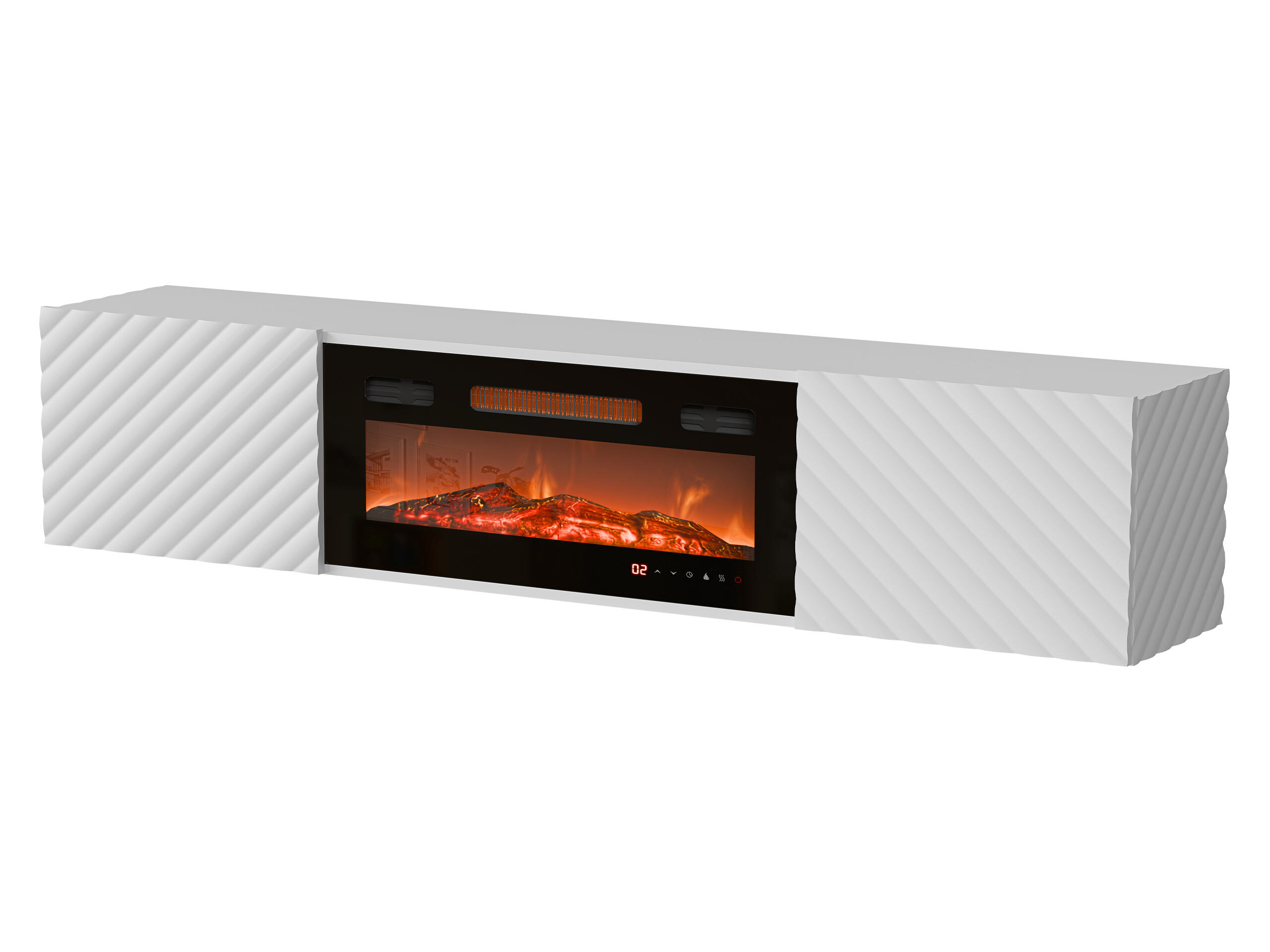 TV-Möbel Charlotte 207 (Weiss)