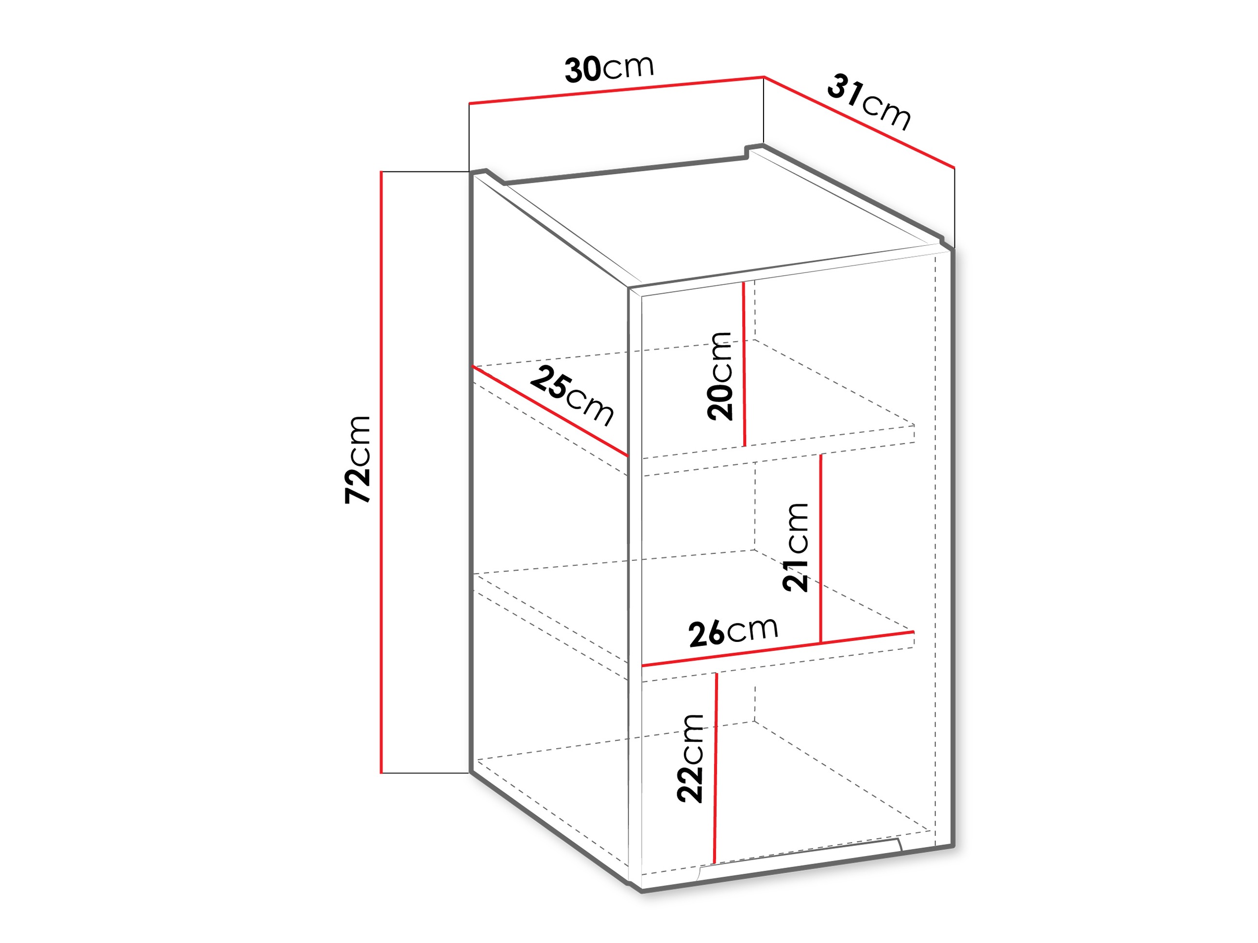 Modularer Wandschrank Sole 112