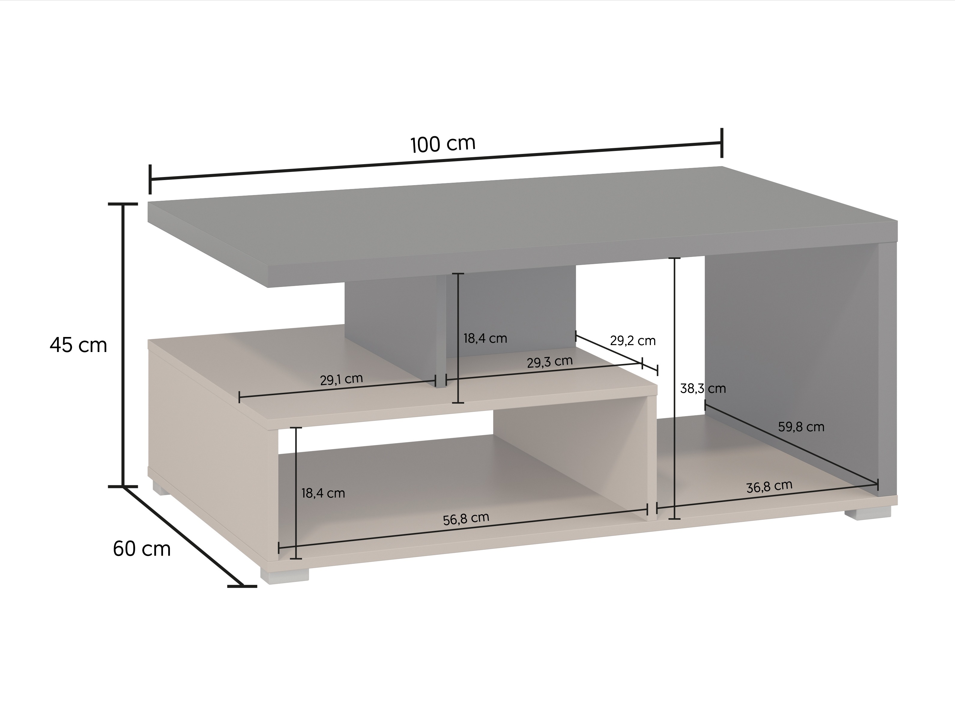 Couchtisch Virvele 100