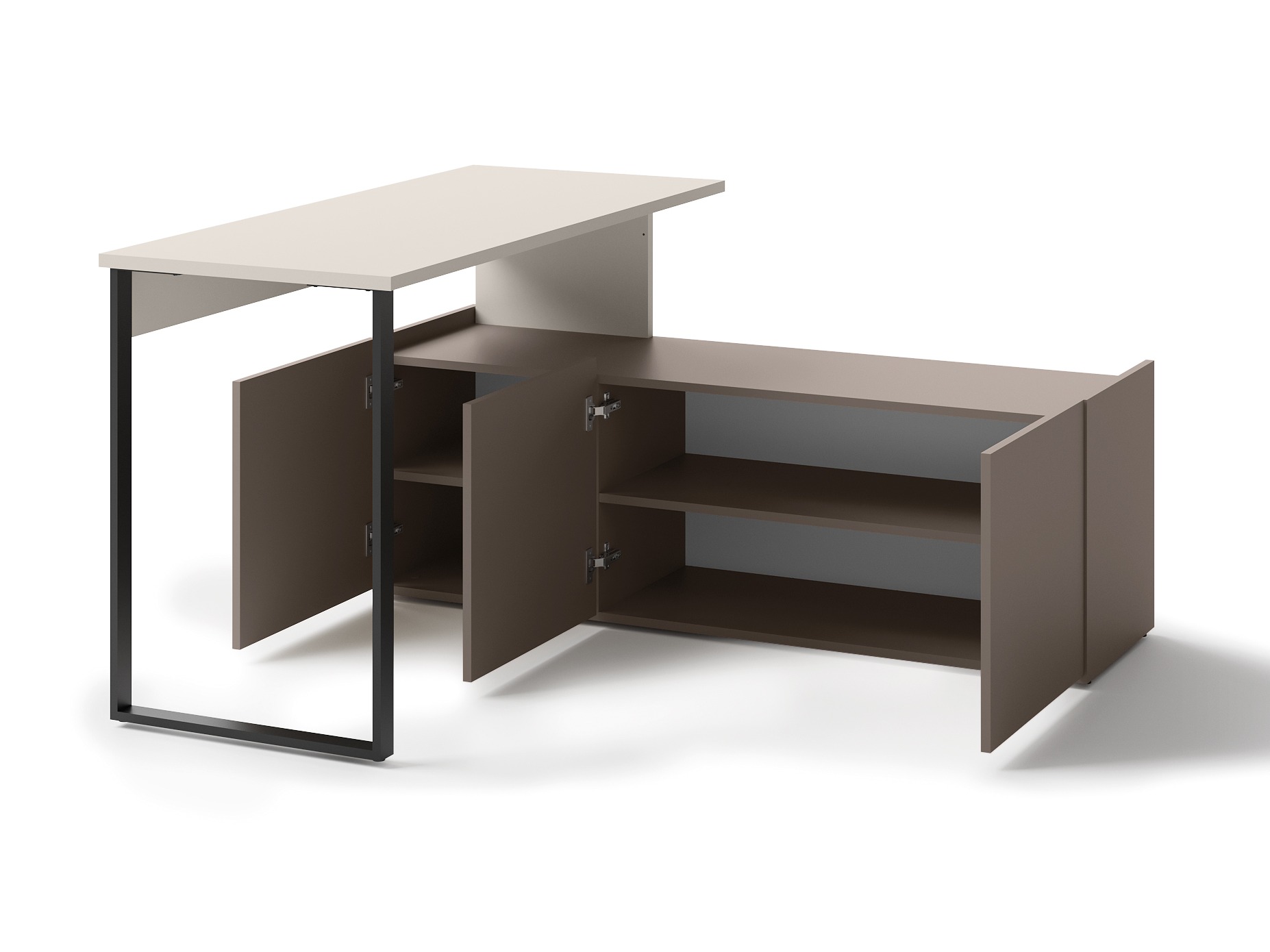 Eckschreibtisch Tivseva 109