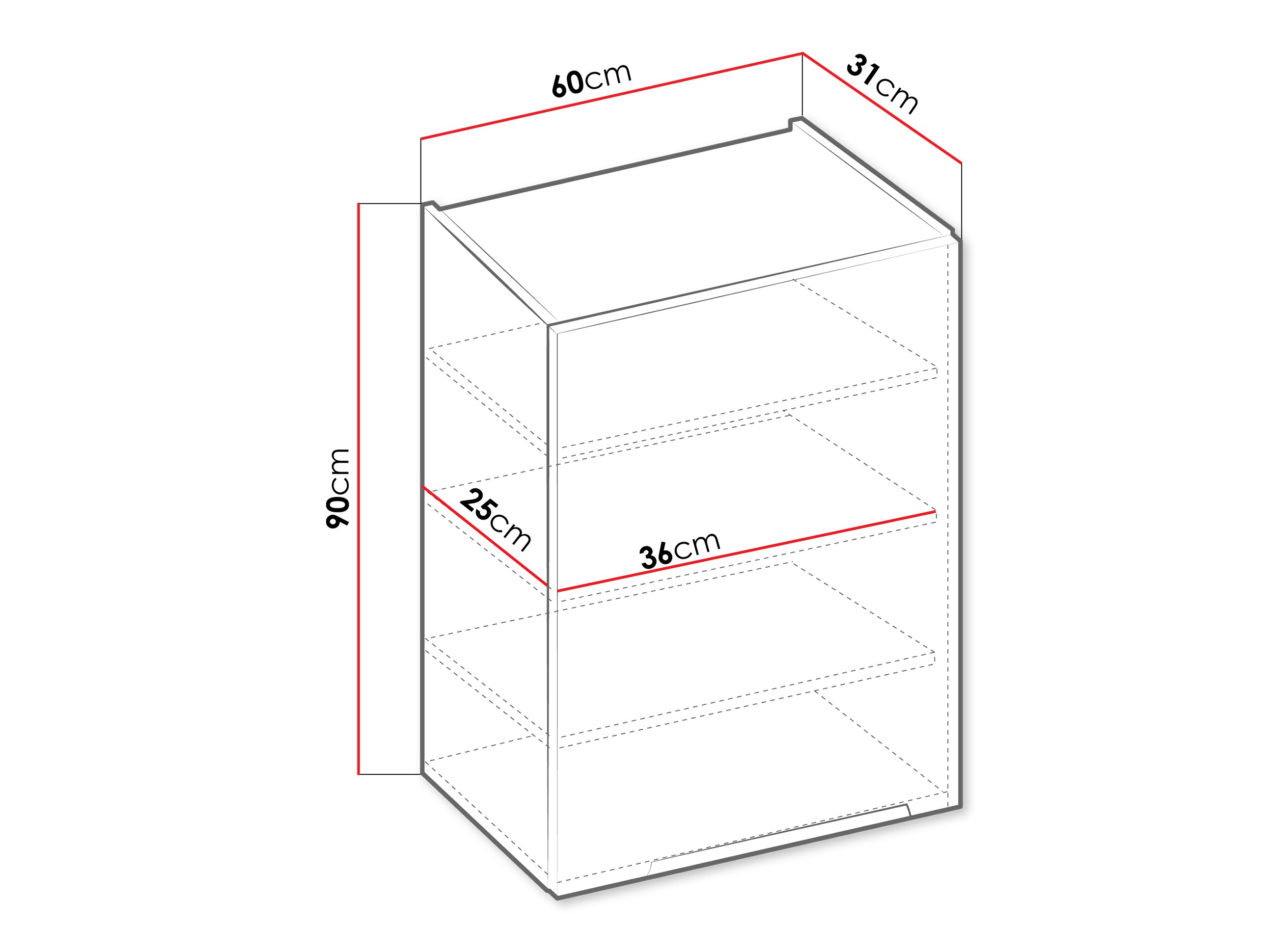 Modularer Wandschrank Sole 137