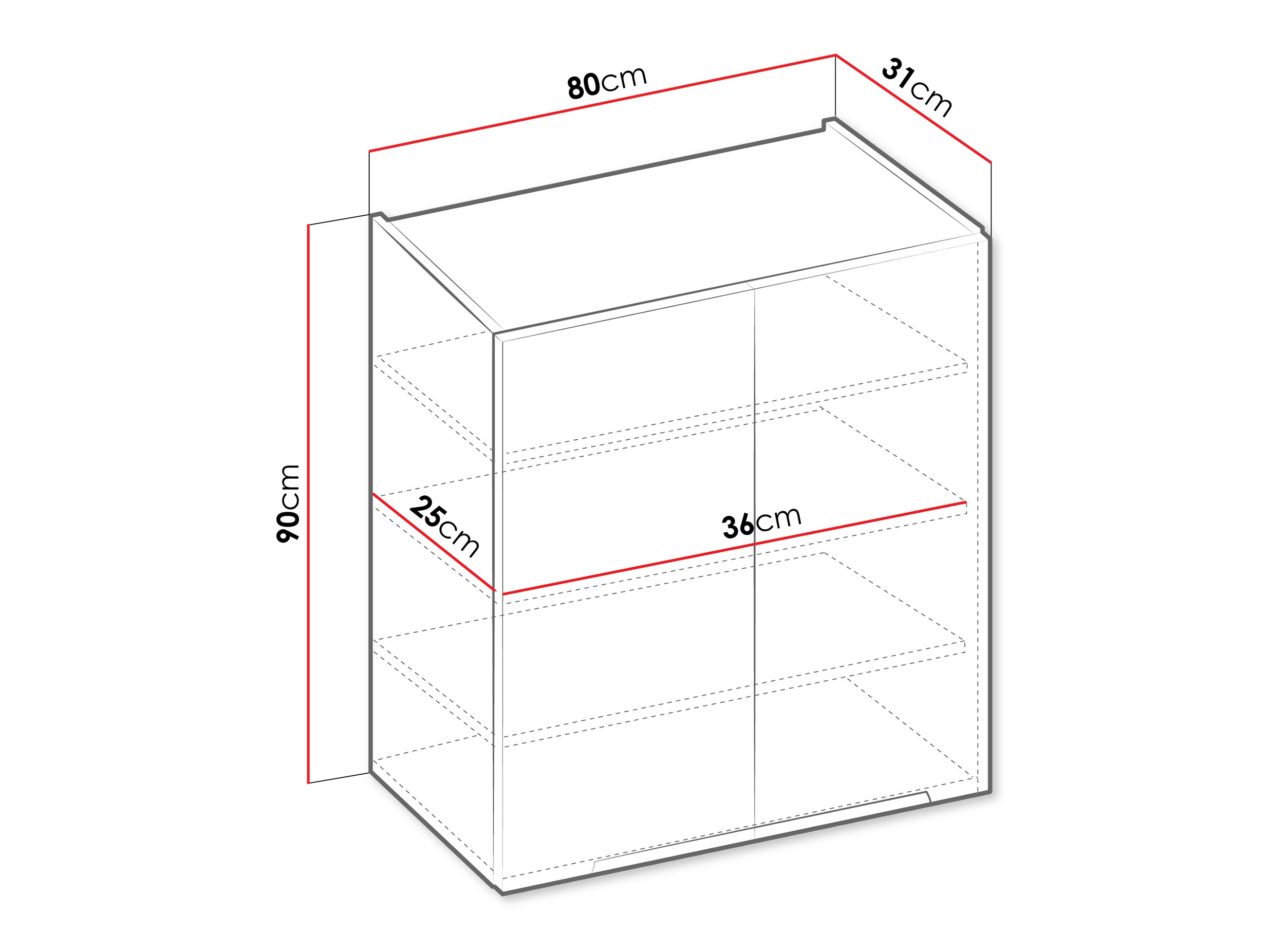 Modularer Wandschrank Sole 149