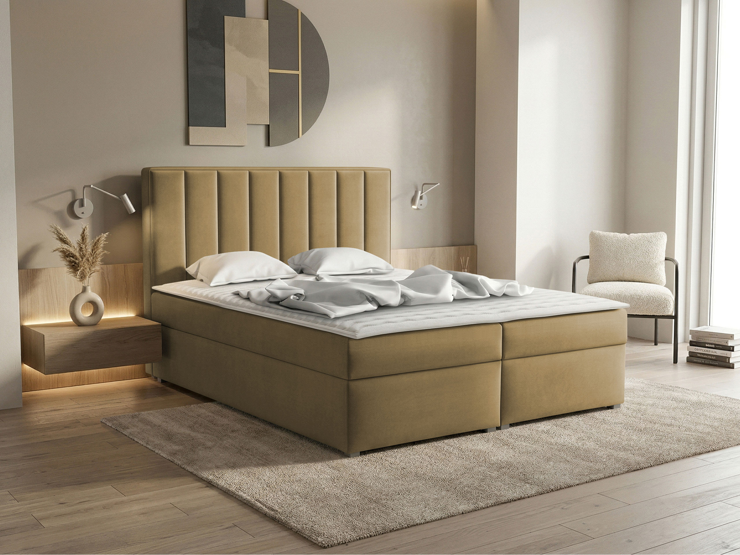 Boxspringbett Pomona 116 (Magic samt 2206)