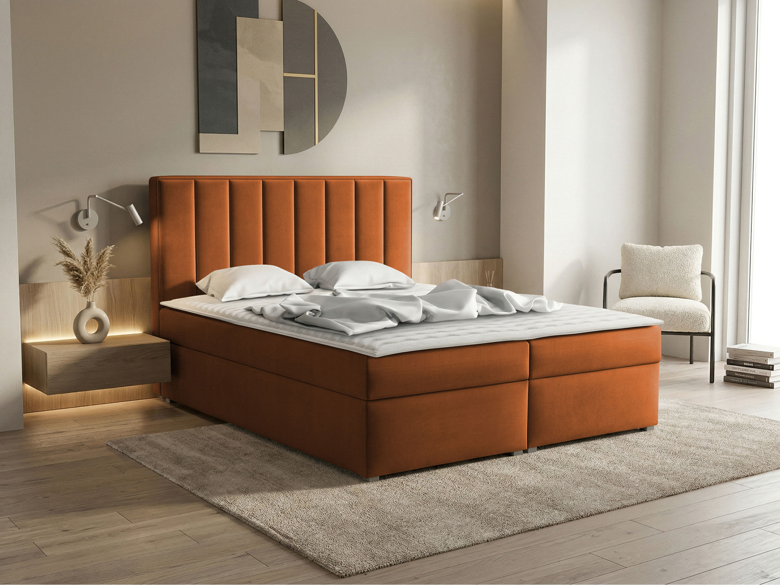 Boxspringbett Pomona 116 (Magic samt 2213)