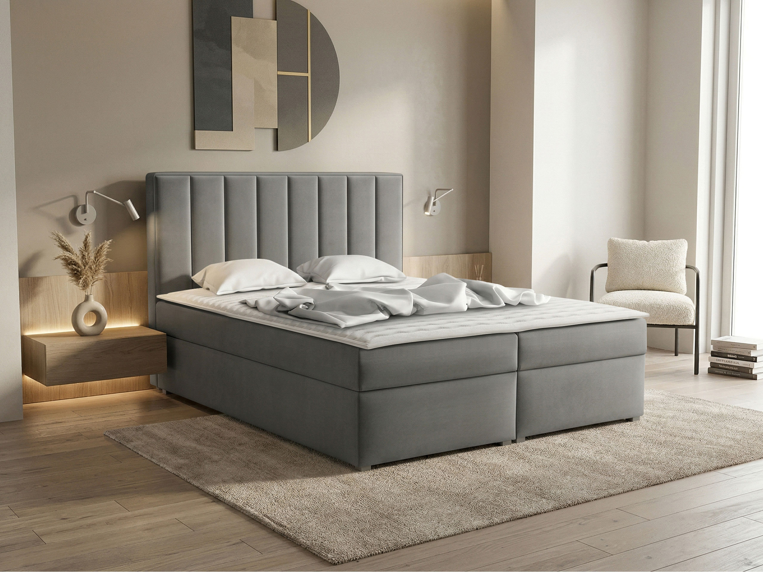 Boxspringbett Pomona 116 (Magic samt 2217)