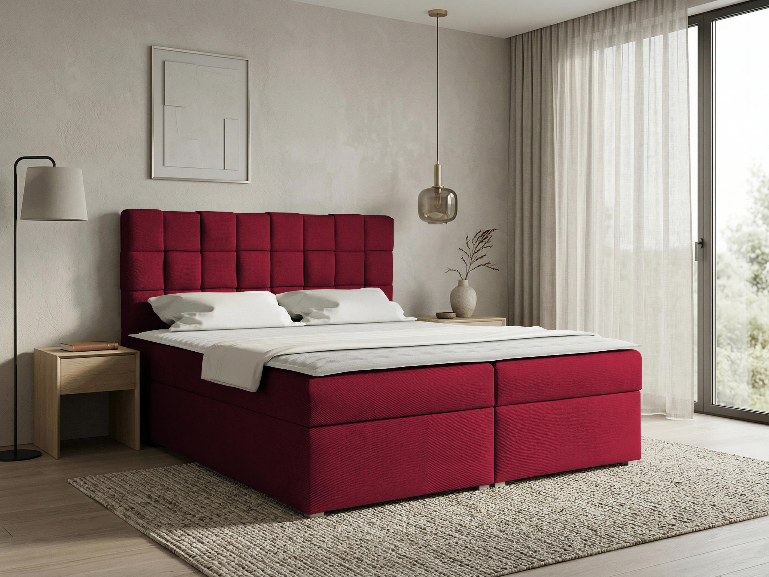 Boxspringbett Pomona 117 (Kronos 02)
