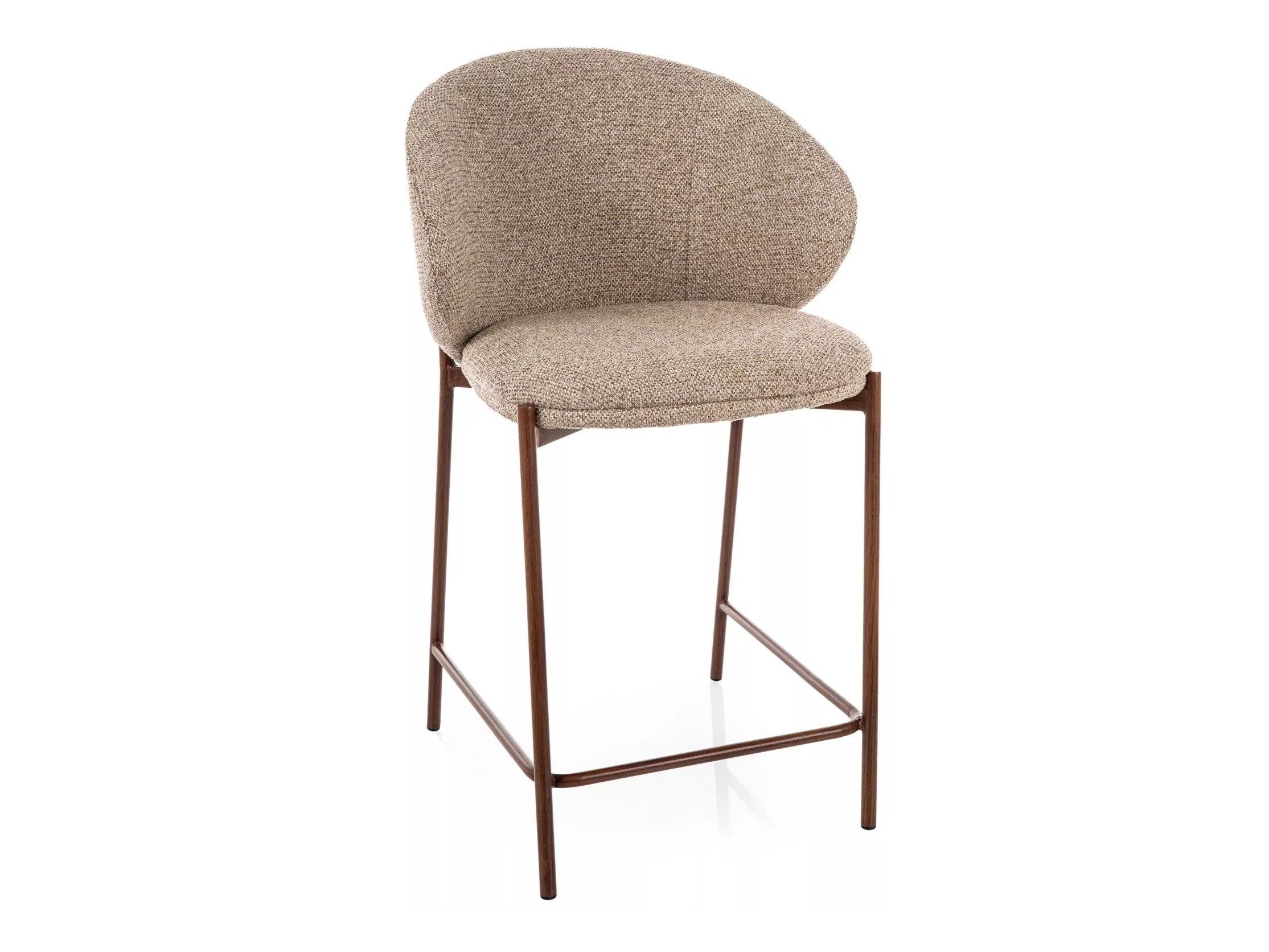 Barstuhl Detroit 947 (Hellbraun + Walnussholzoptik)