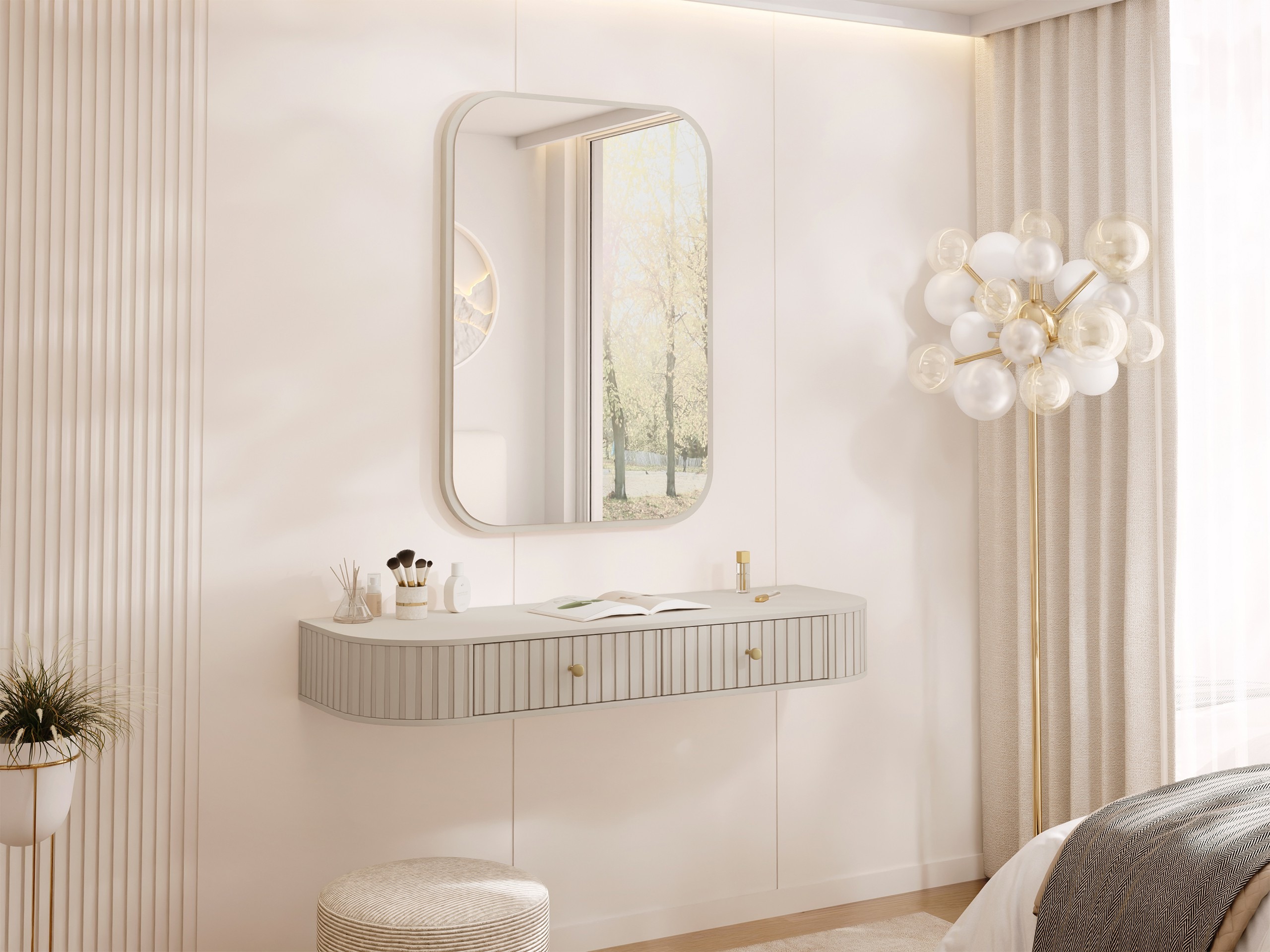 Schminktisch Comfivo Mirsoni 107