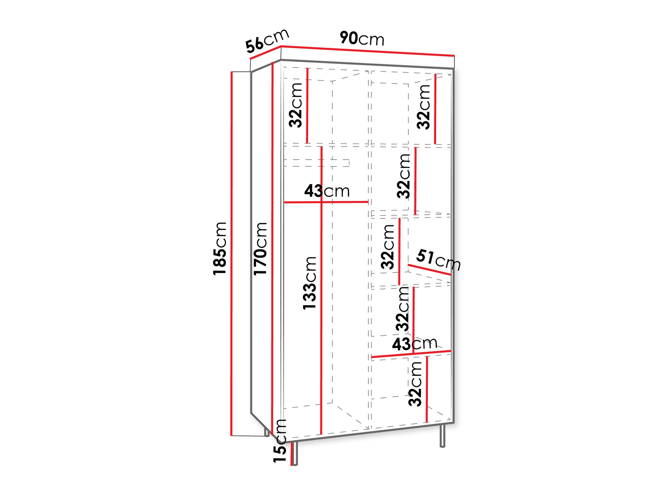 Kleiderschrank Comfivo Belviro 109