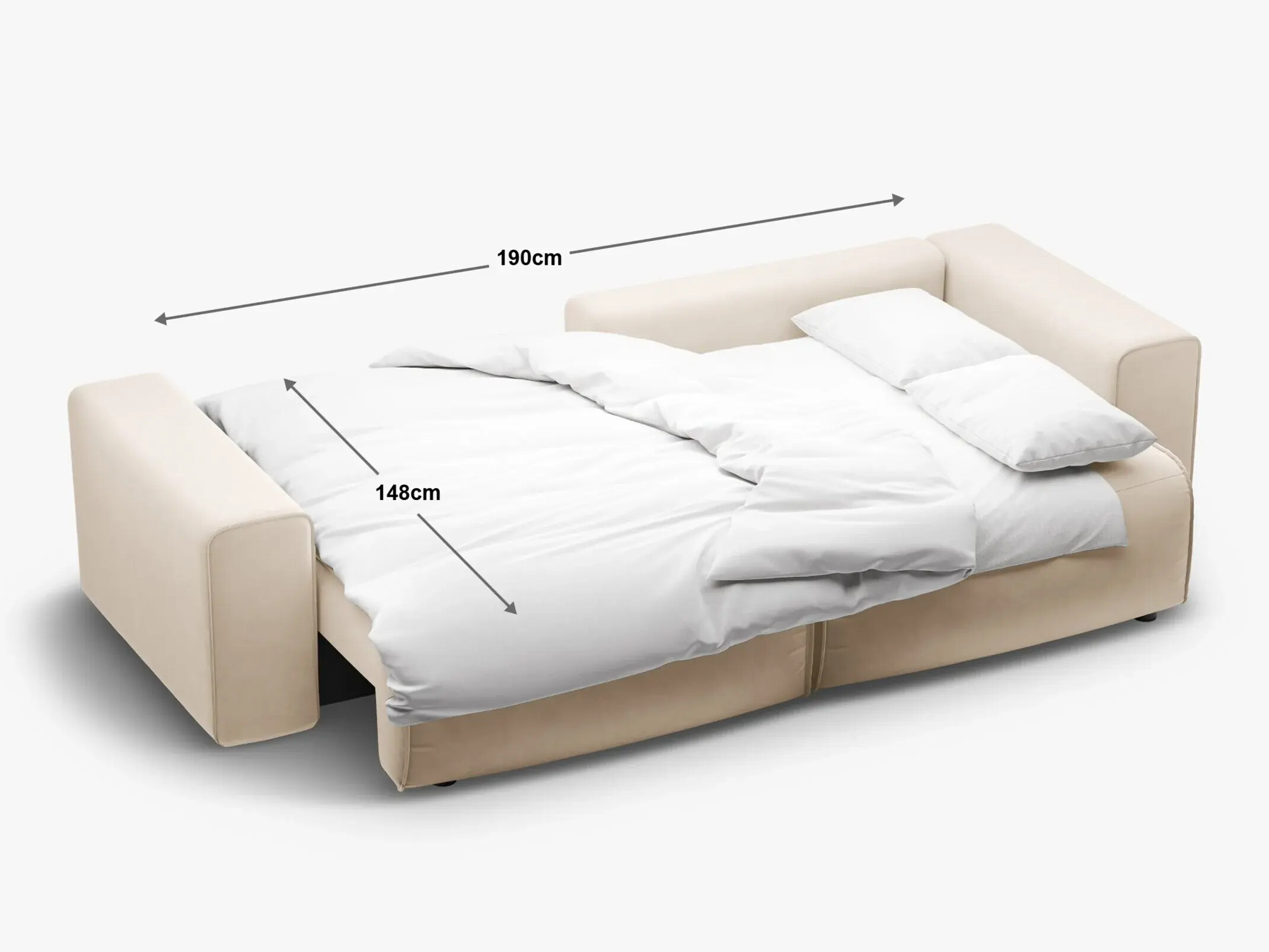 Ecksofa Beckley 352 (Paris Beige)