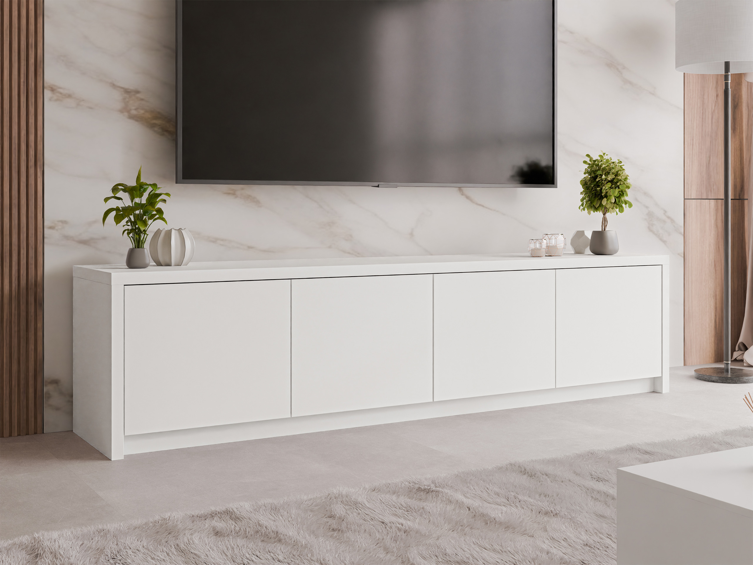 TV-Möbel Lectio (Weiss)