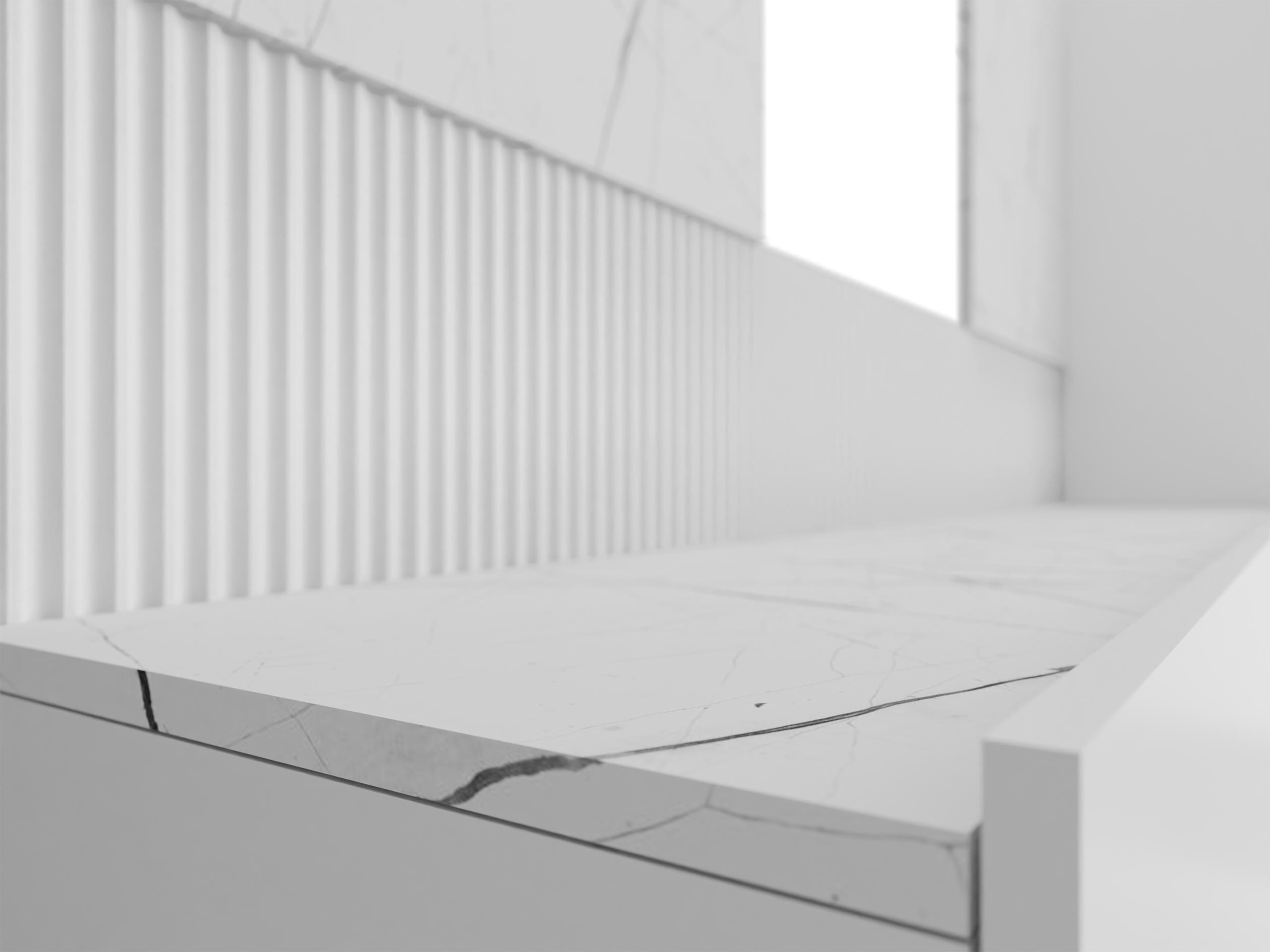 Wohnzimmer-Sets Comfivo Salix I (Walnussholzoptik + Heller Travertin)