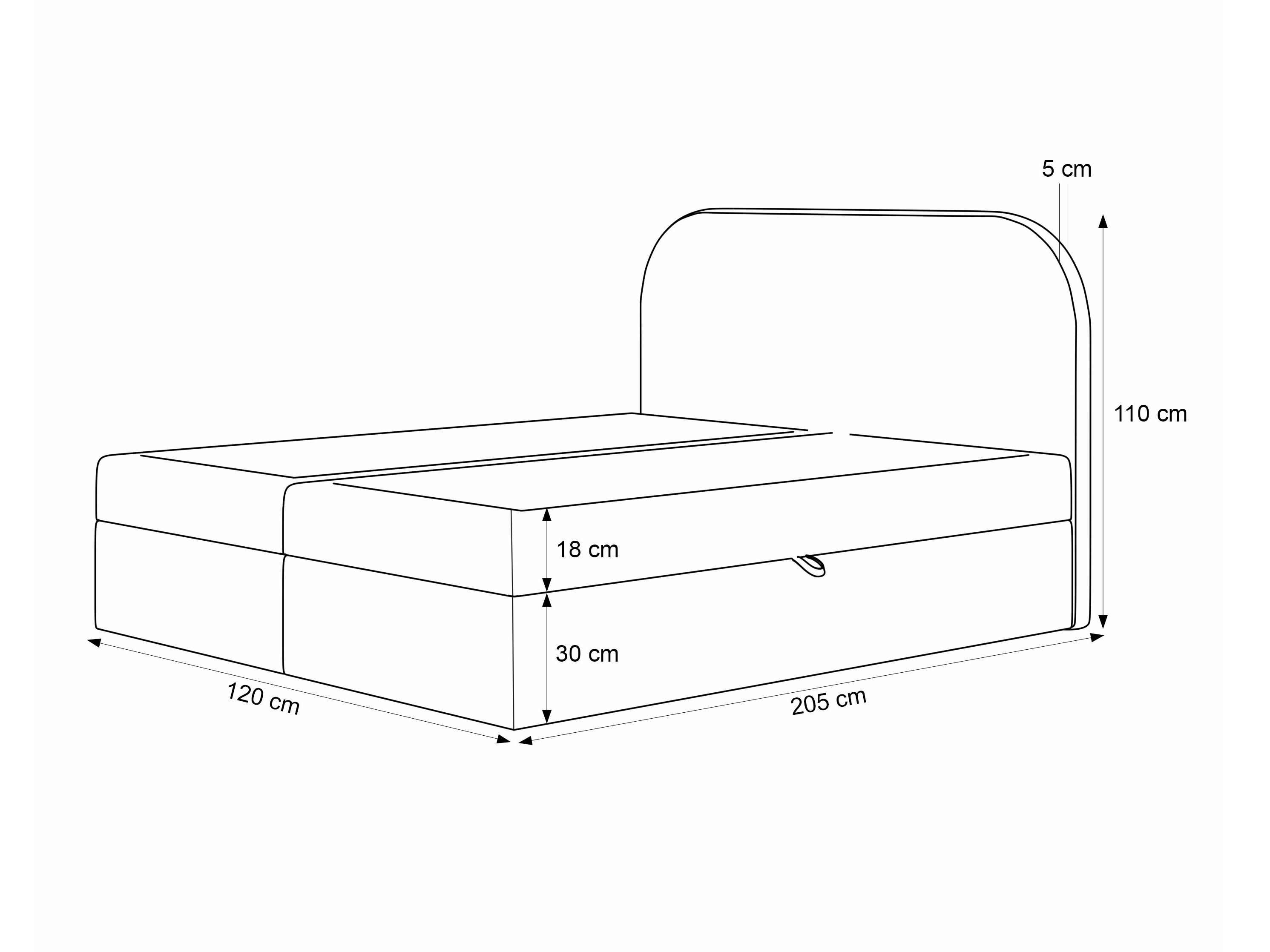 Boxspringbett Martinez 131 (Lumi 04)