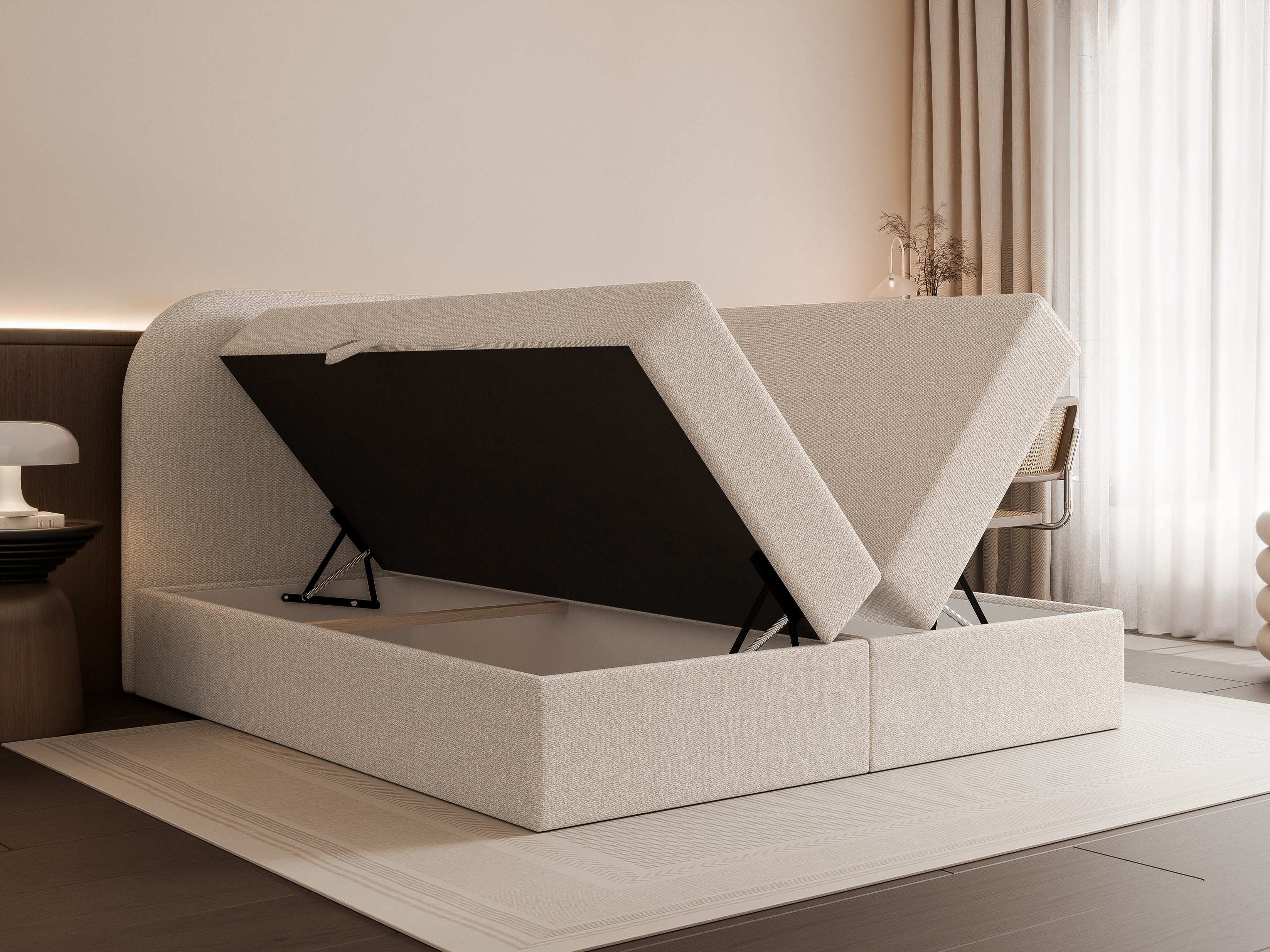 Boxspringbett Martinez 131 (Lumi 04)