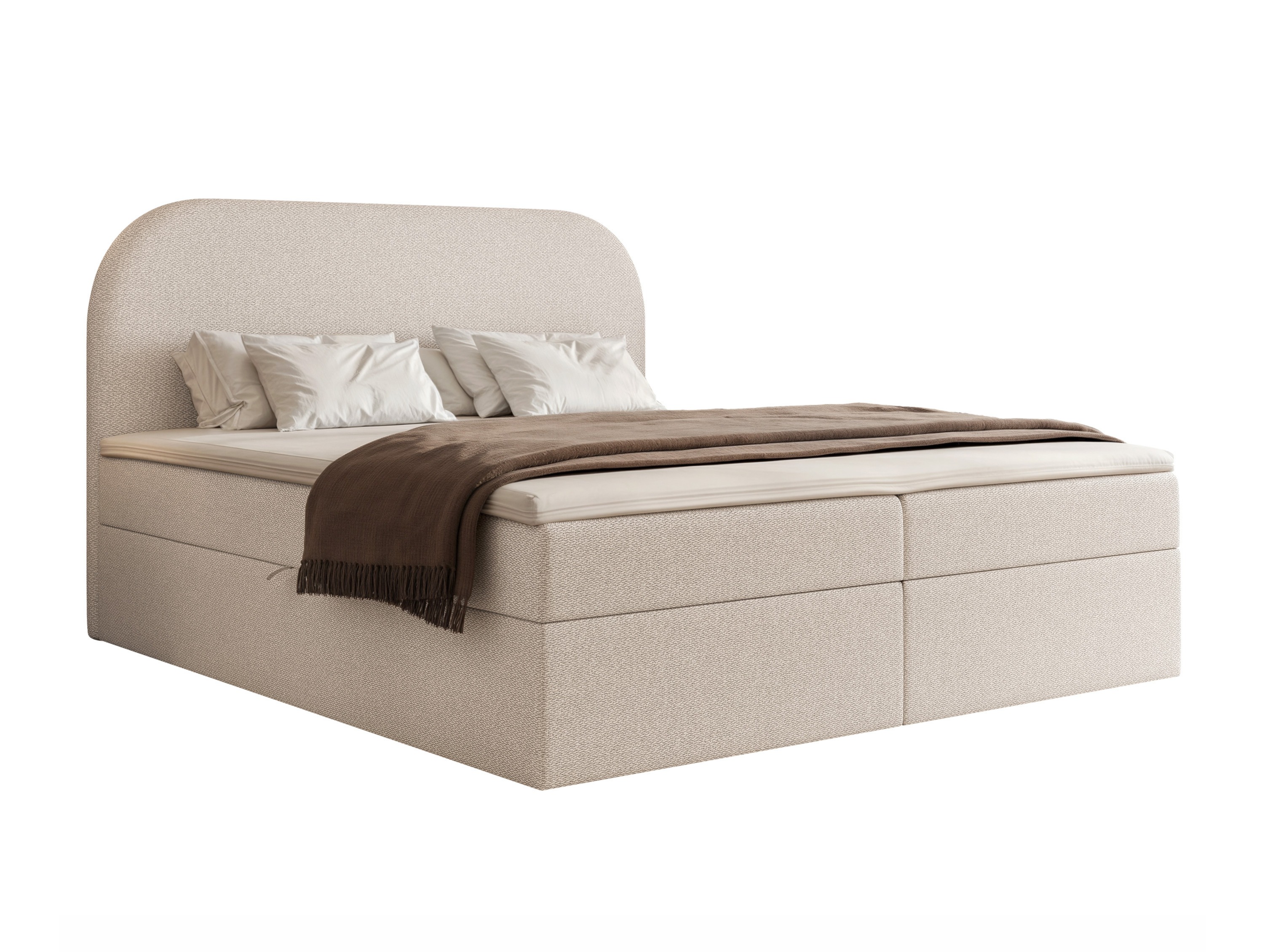 Boxspringbett Martinez 131 (Lumi 04)