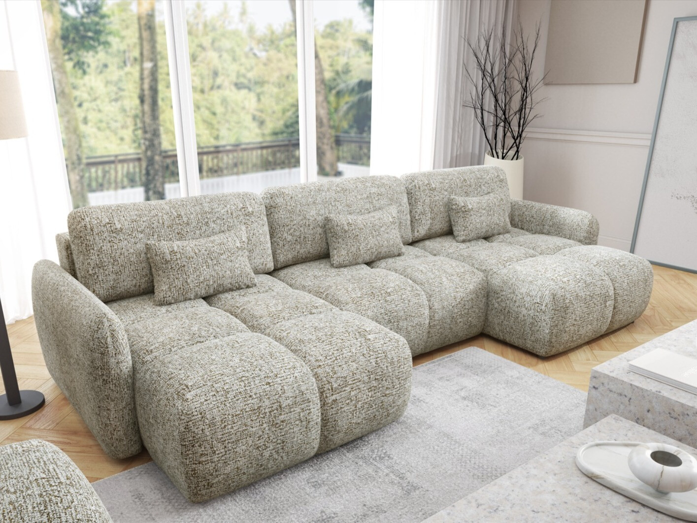 Ecksofa Franklin 220 (Bella 15)