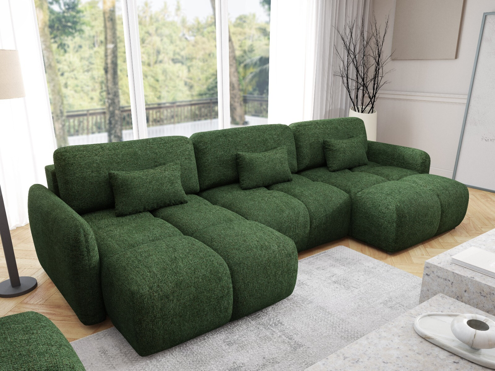 Ecksofa Franklin 220 (Bella 80)