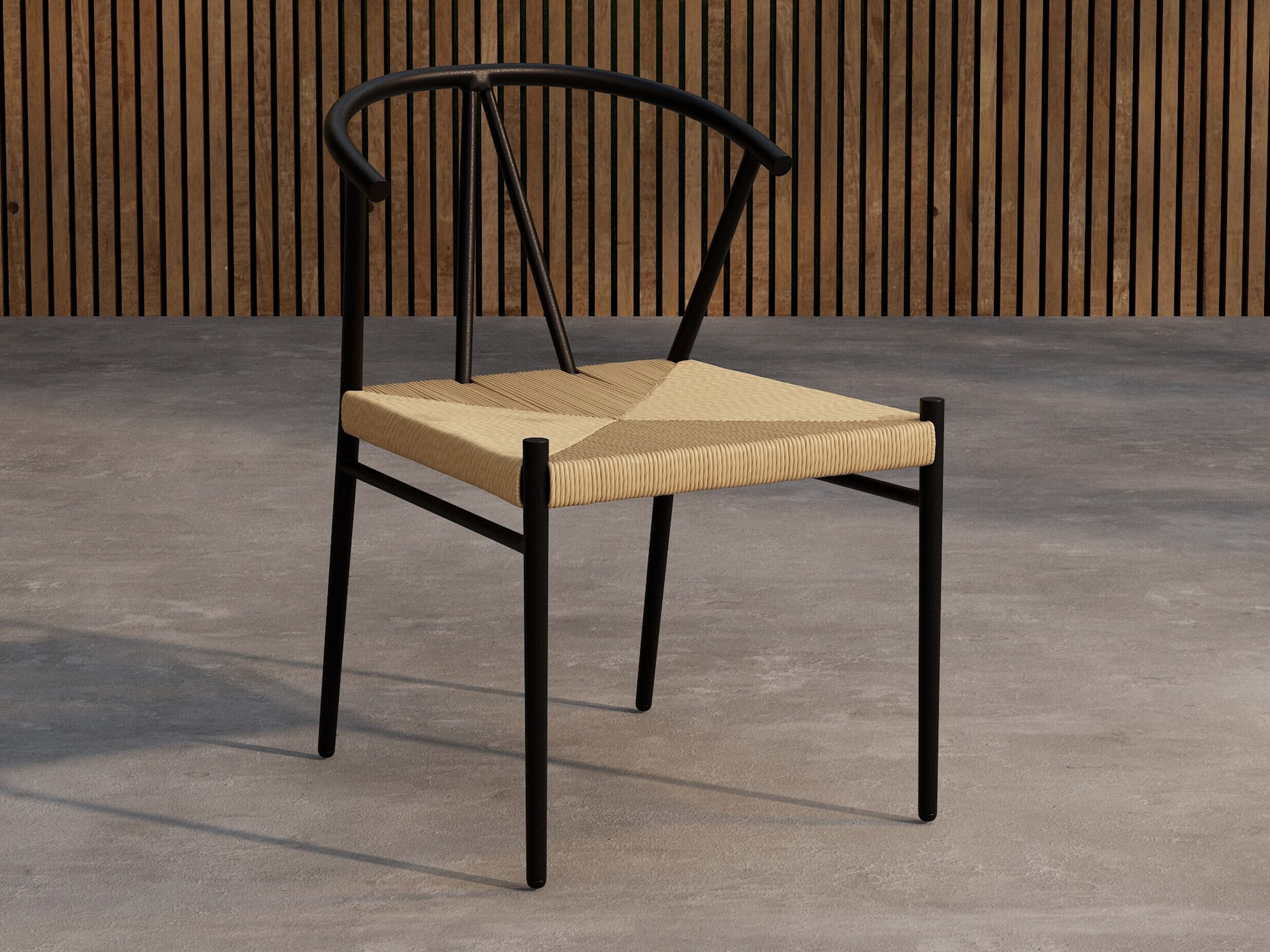 Gartenstuhl Dallas 5249 (Schwarz)