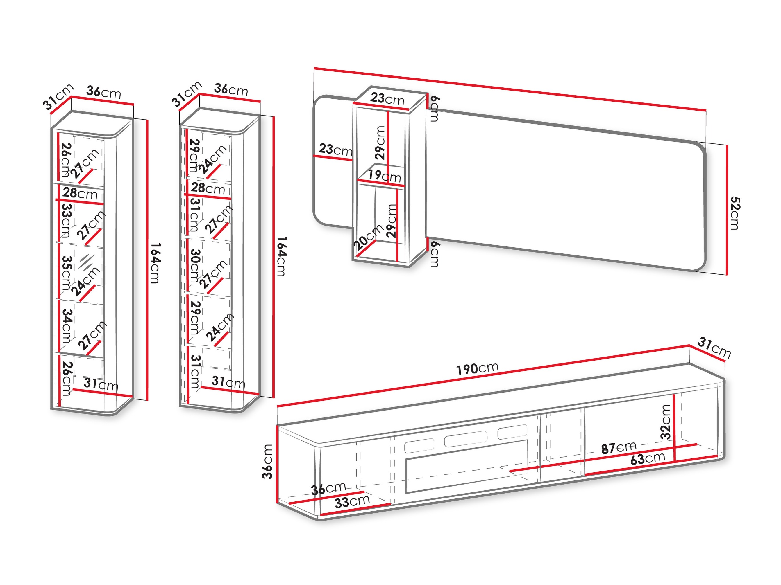 Wohnzimmer-Sets Oratio IV