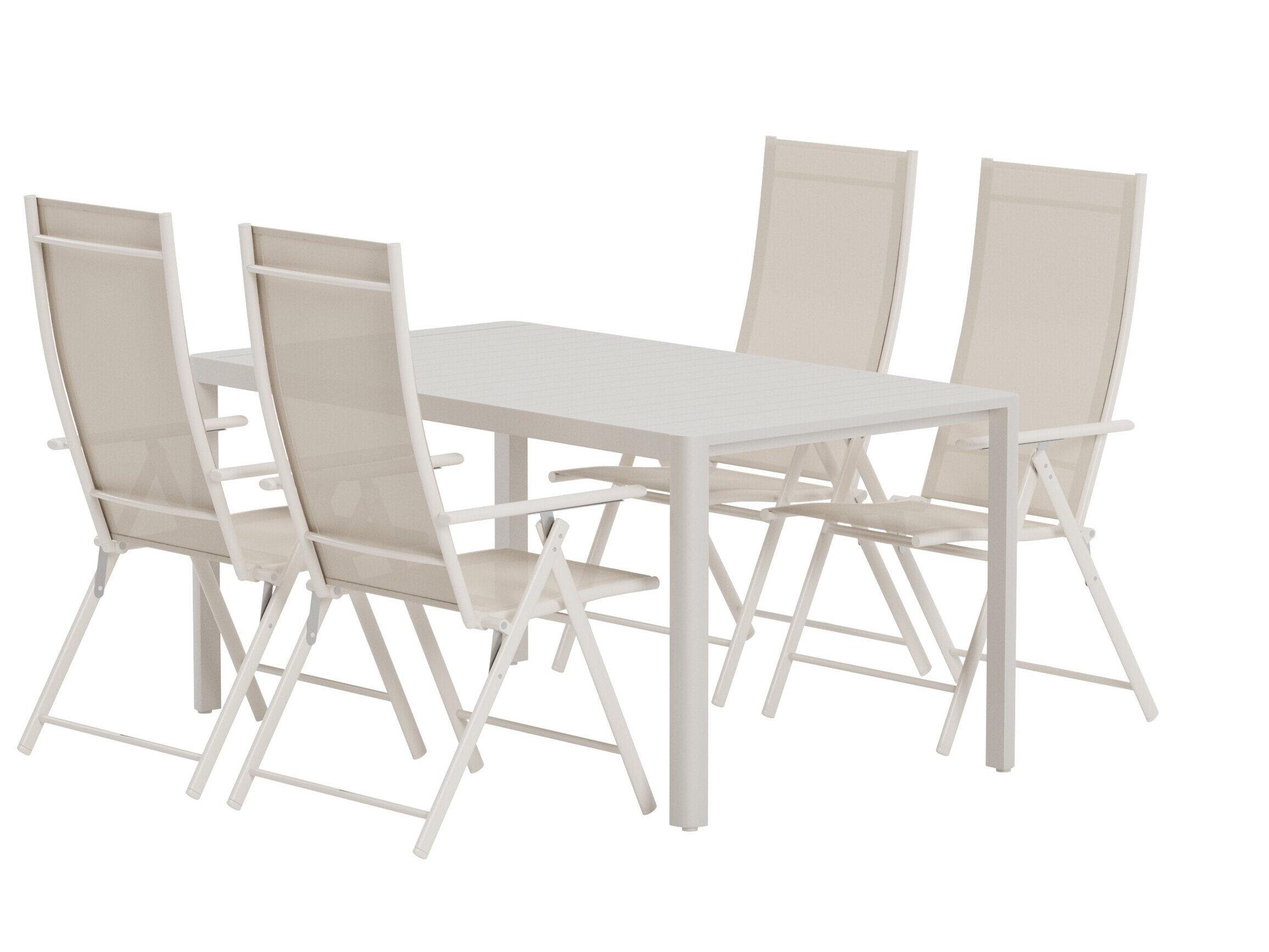 Tisch und Stühle Dallas 5255 (Beige)