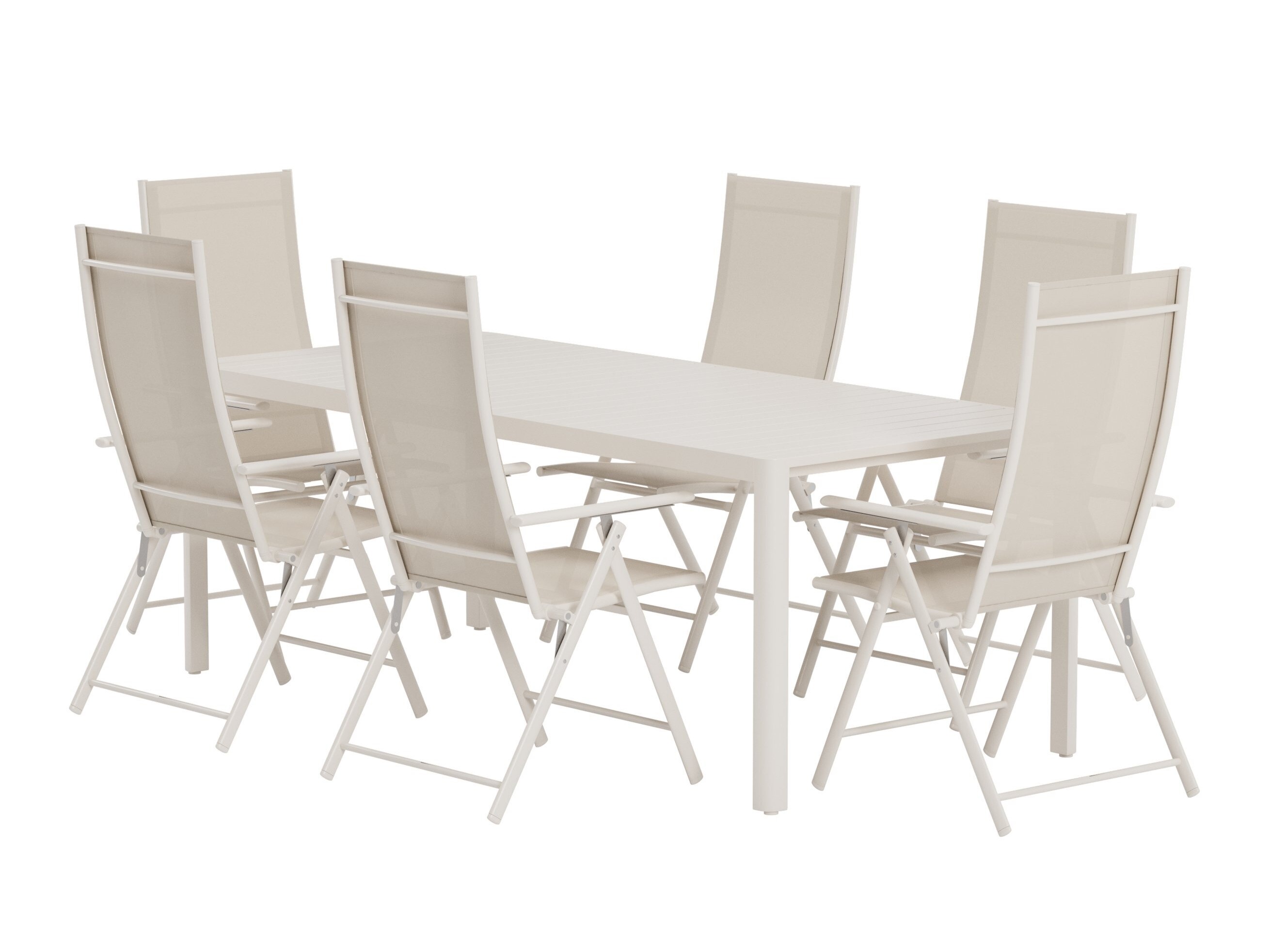 Tisch und Stühle Dallas 5256 (Beige)