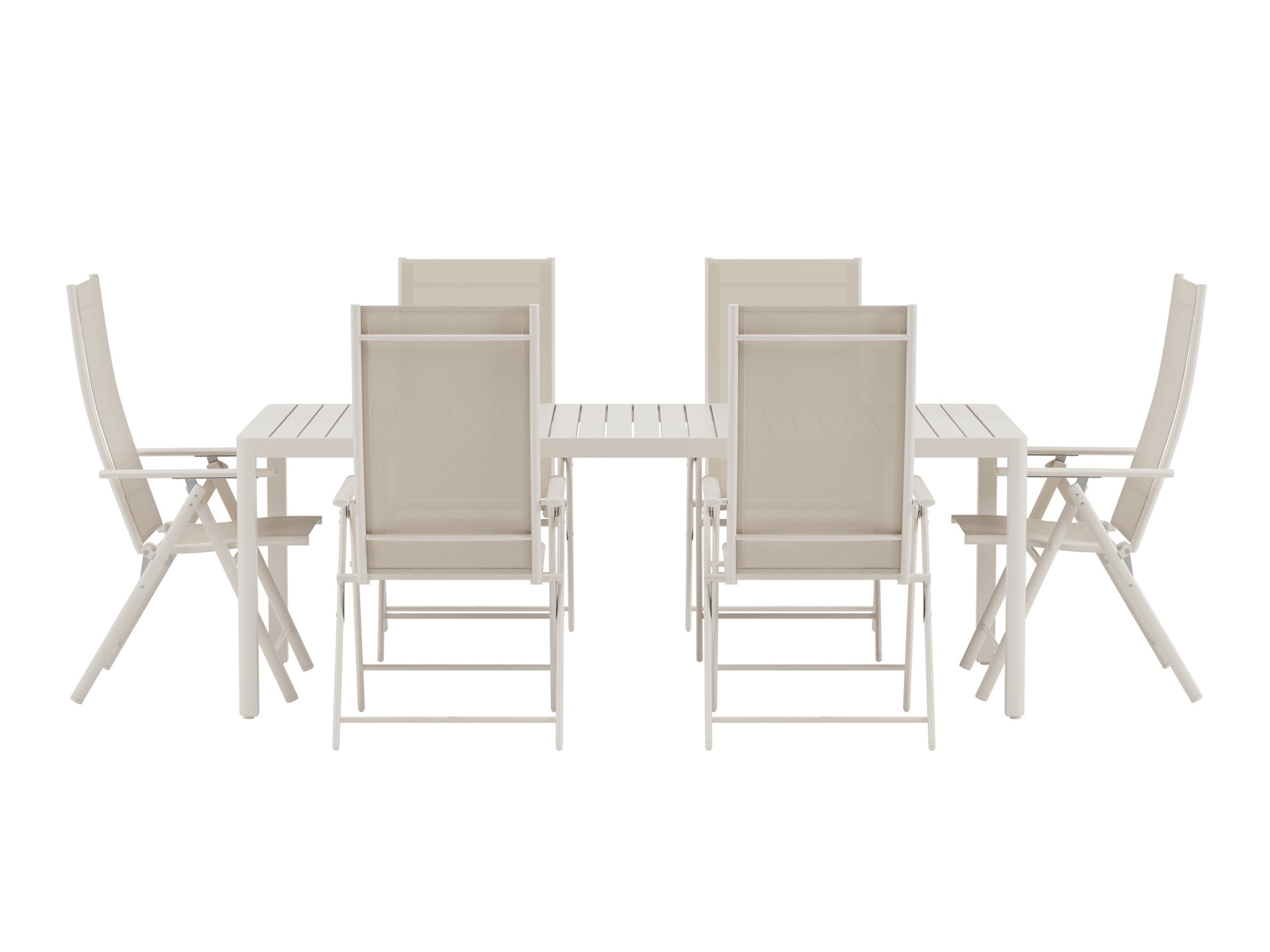 Tisch und Stühle Dallas 5256 (Beige)