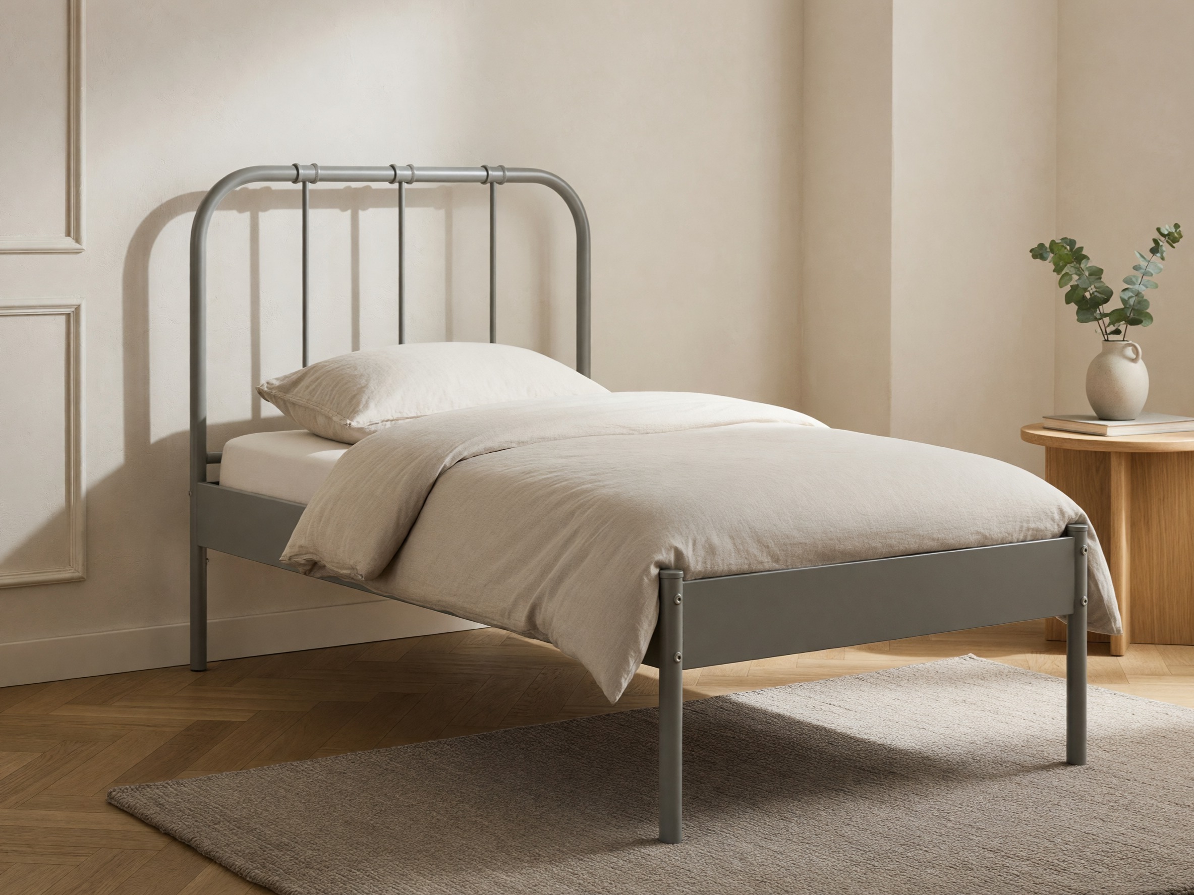 Bett Denton 1265 (Grau)