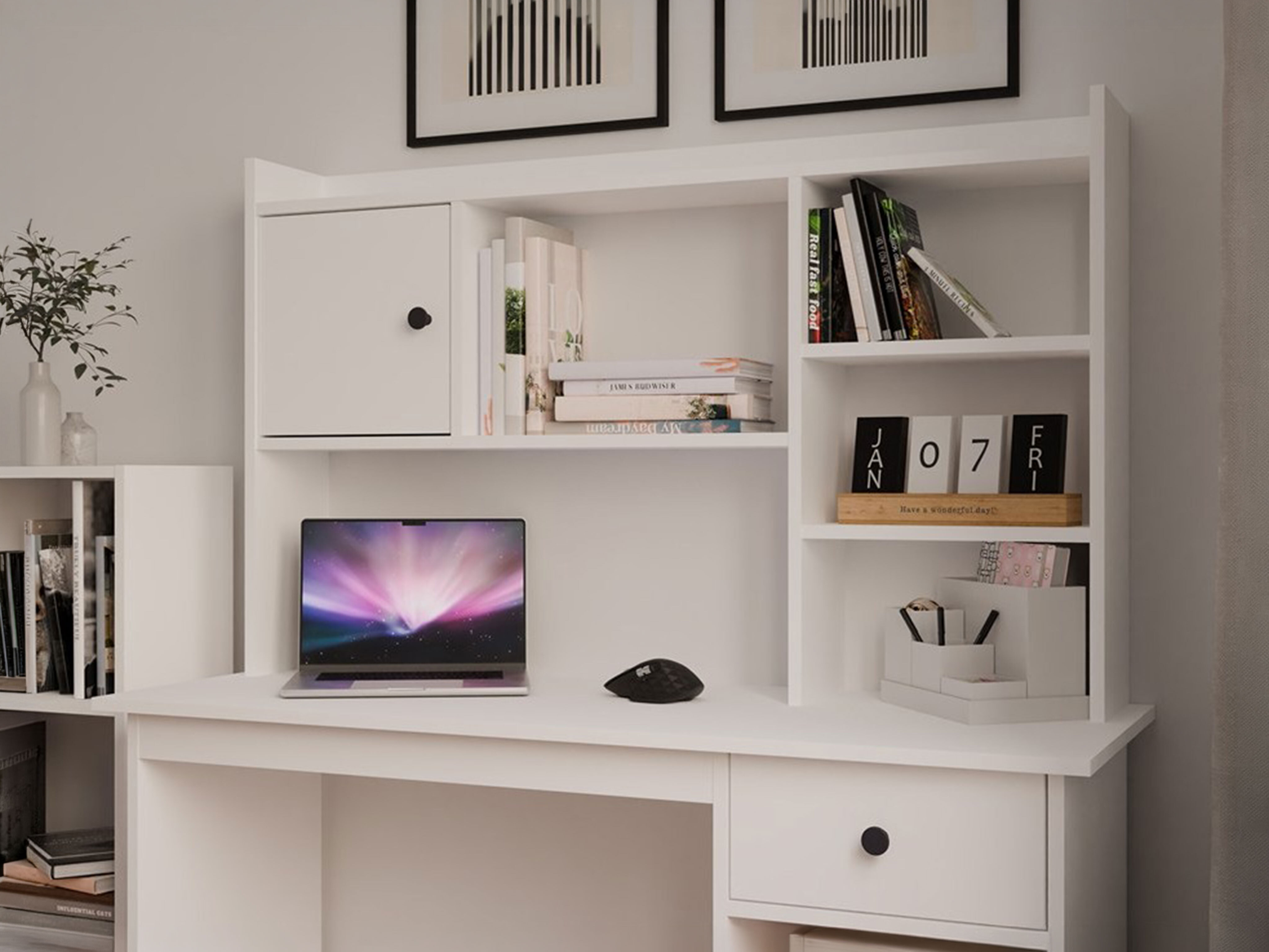 Bürotisch Mandeville 376 (Weiss)