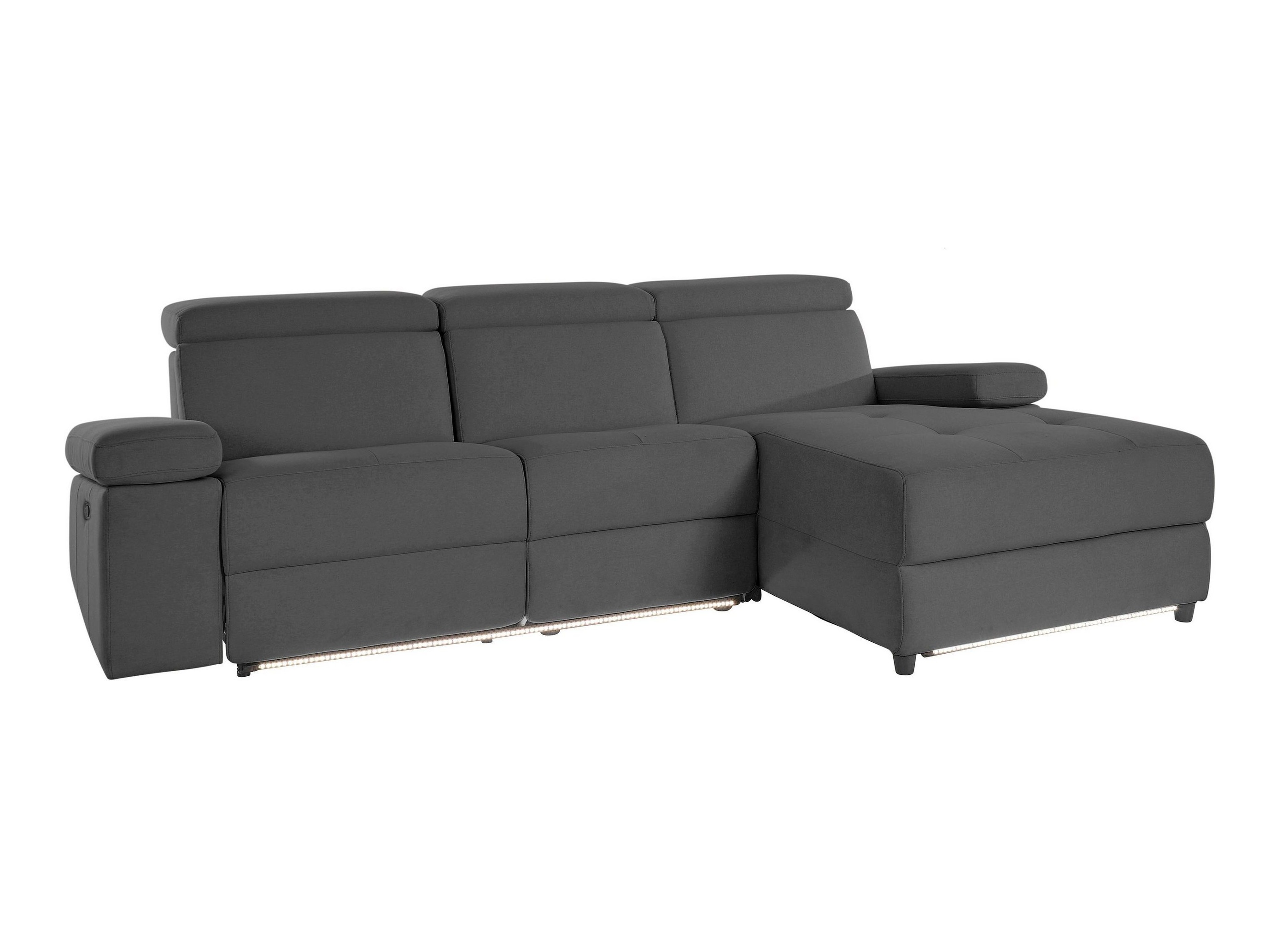 Ecksofa Liegesessel Denton 710 (Anthrazit)