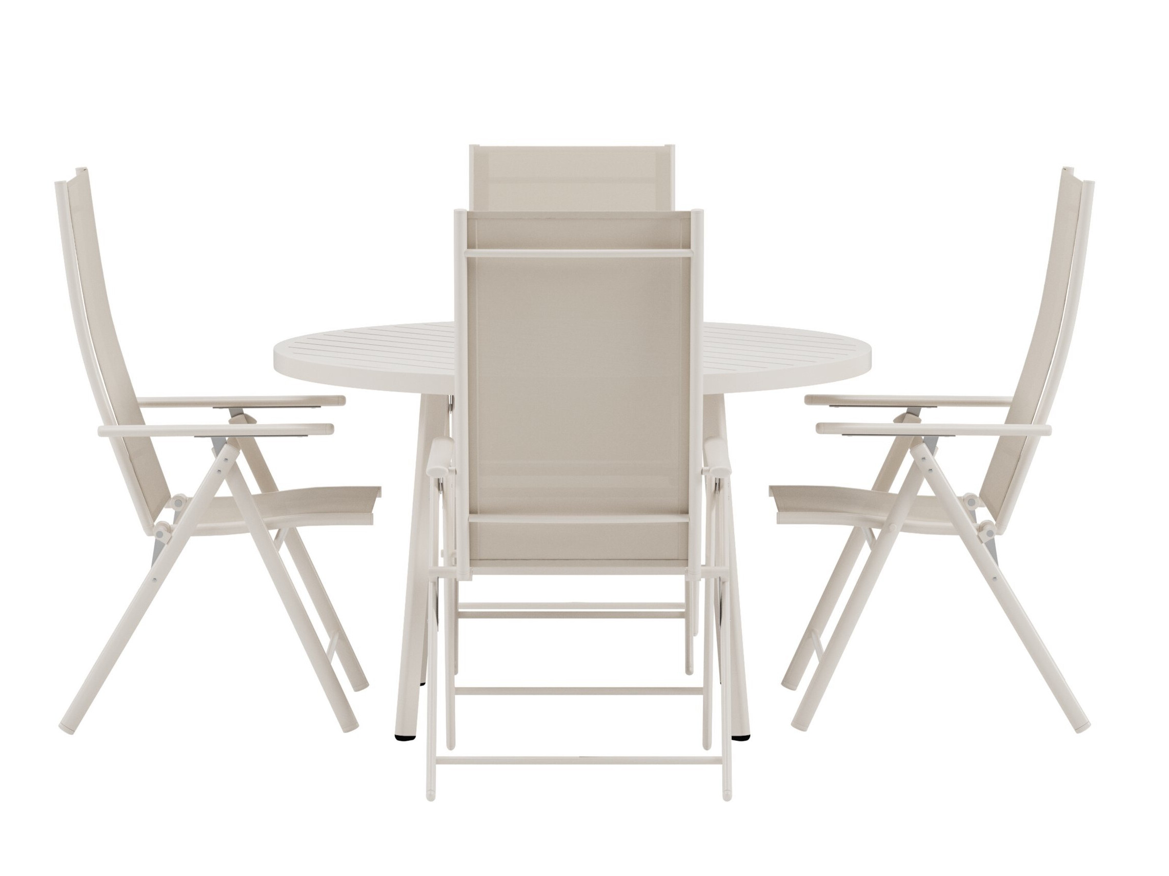 Tisch und Stühle Dallas 5257 (Beige)