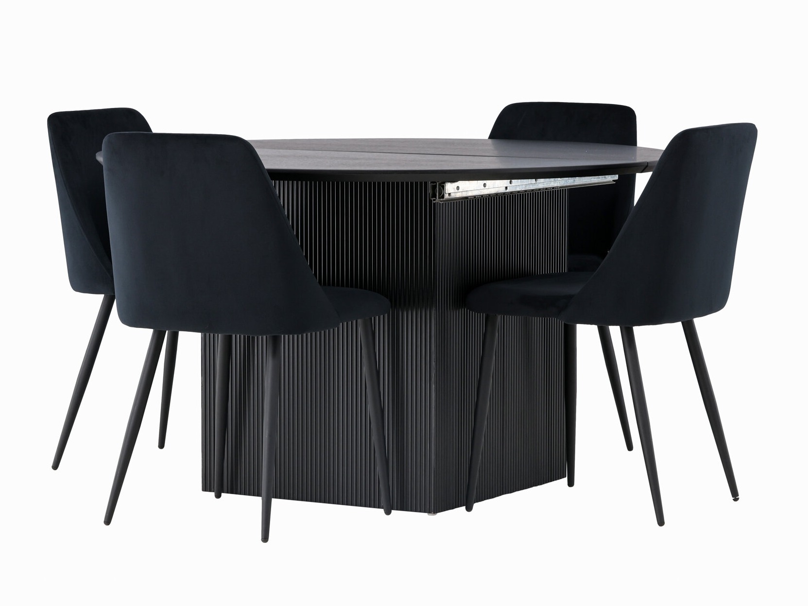 Essgruppe Dallas 4276 (Schwarz)