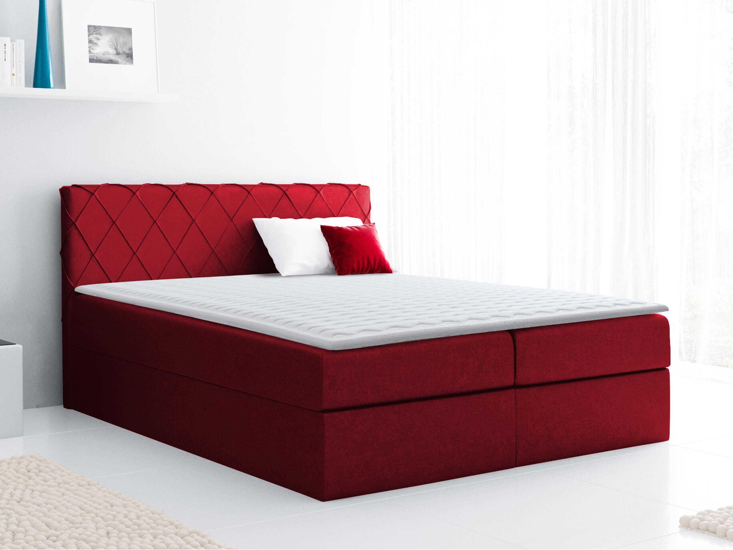 Boxspringbett Genus (Velluto 7)