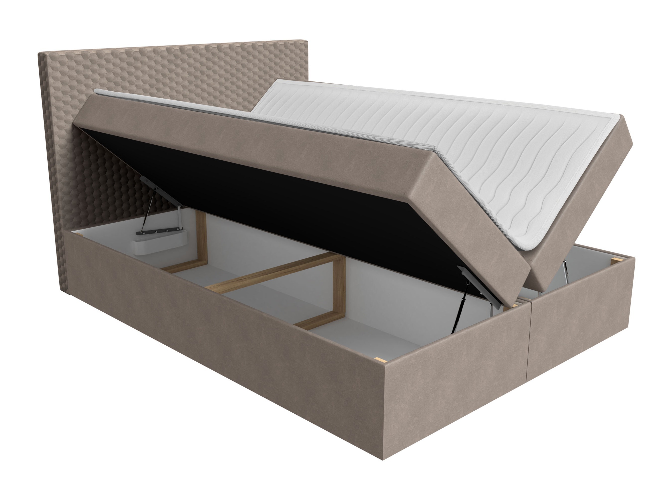 Boxspringbett Nix (Velluto 3)