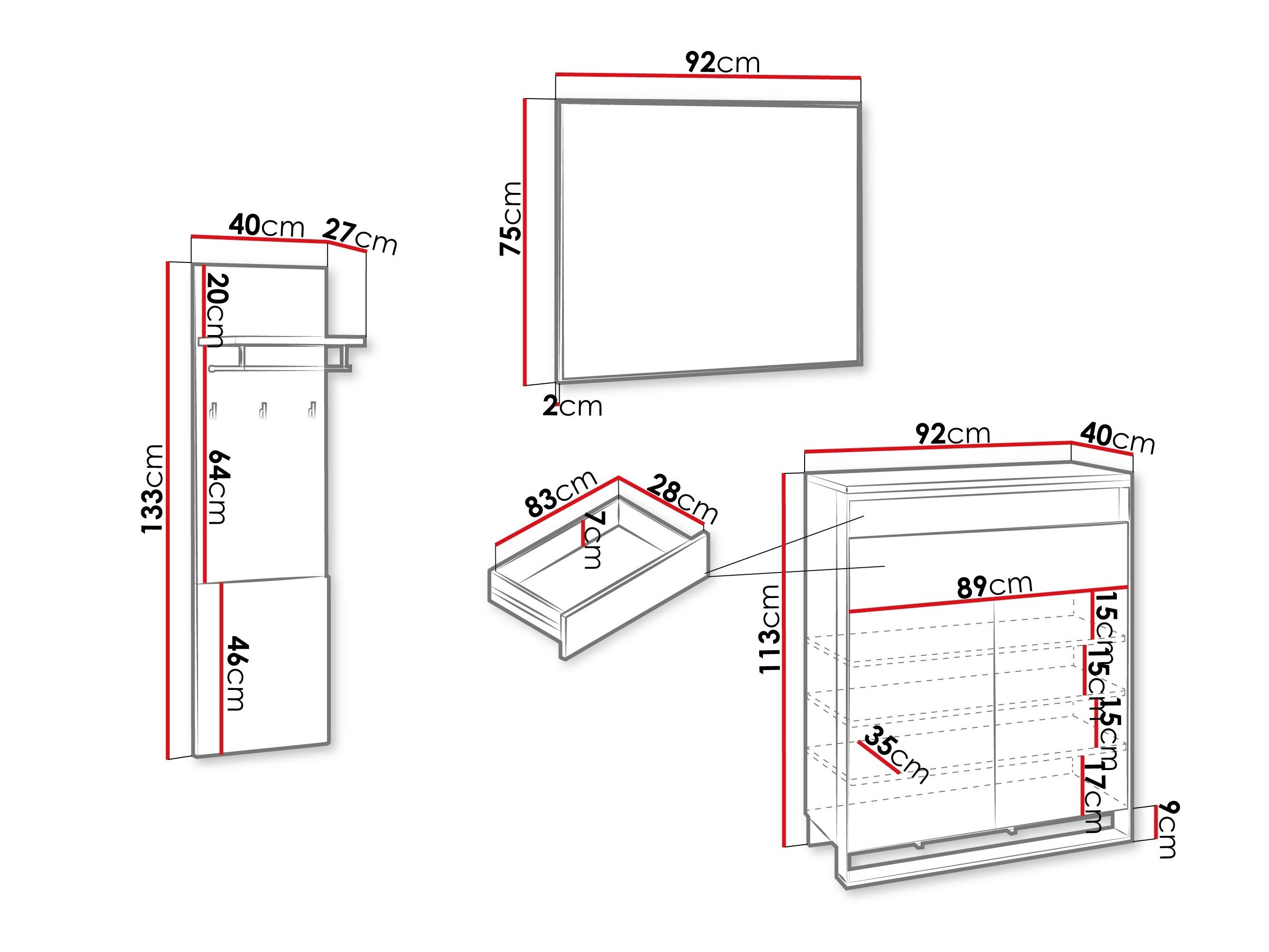 Flurgarnitur Luliru 151