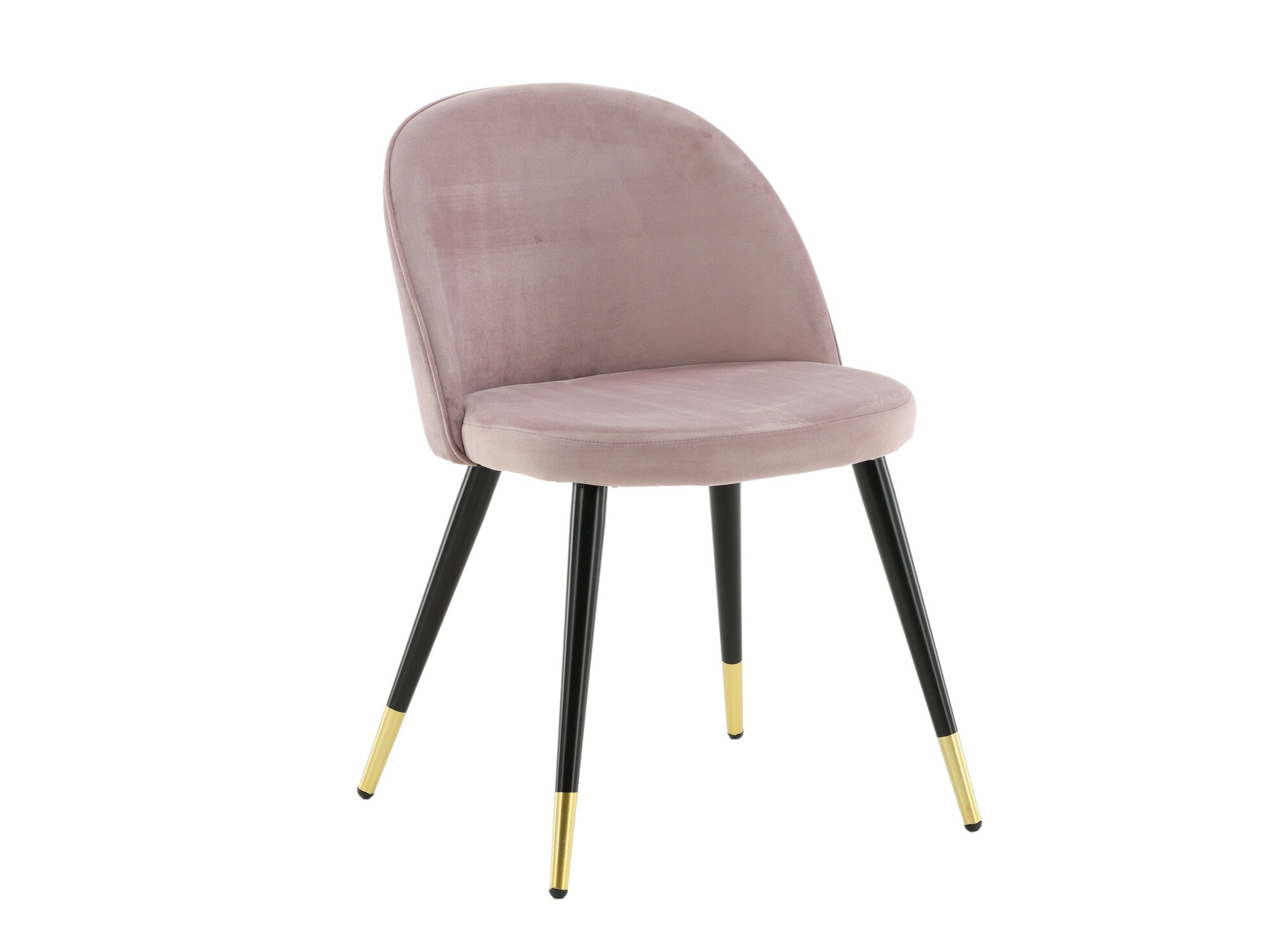 Stuhl Dallas 137 (Staubig rosa + Schwarz)