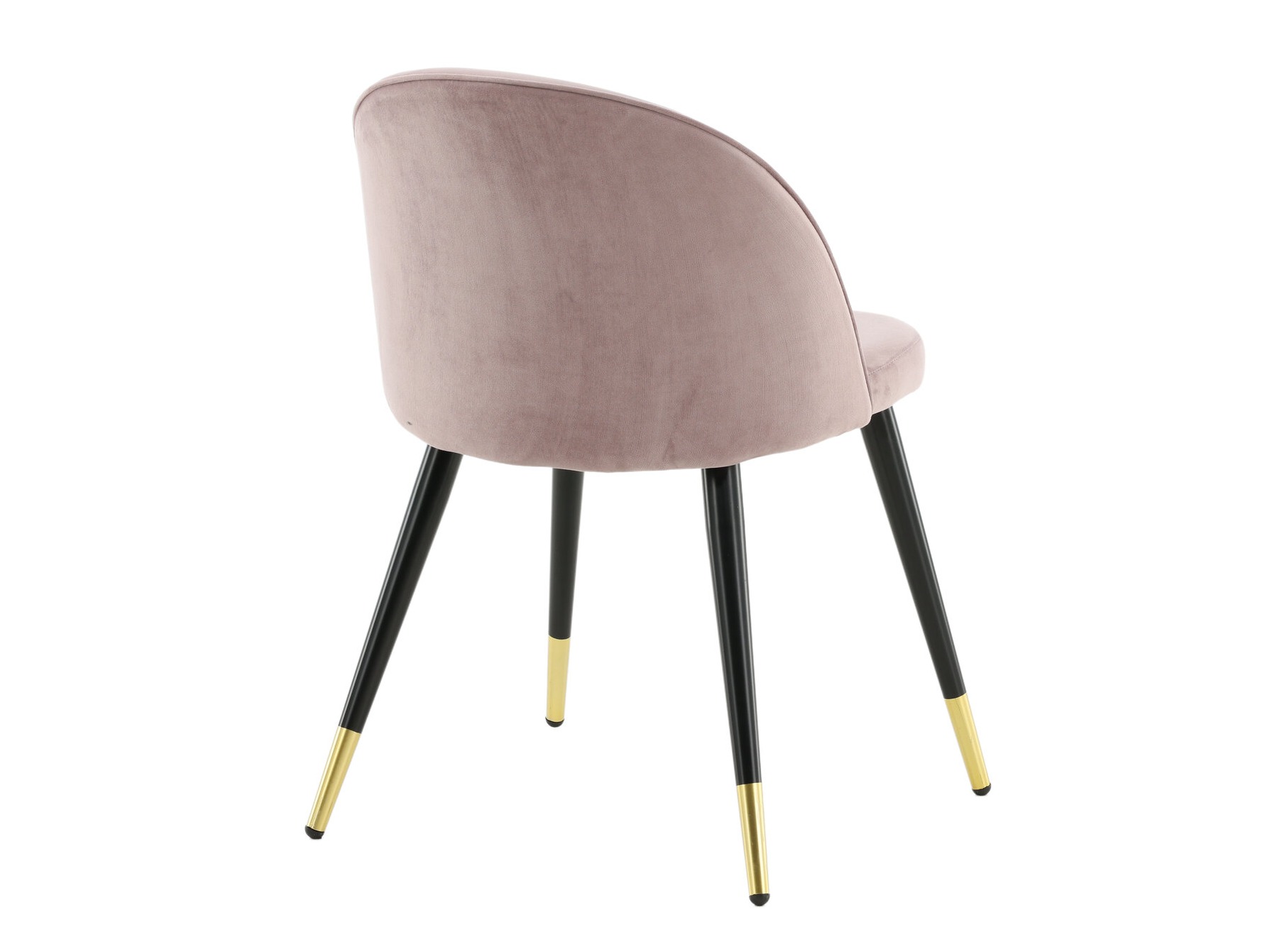 Stuhl Dallas 137 (Staubig rosa + Schwarz)