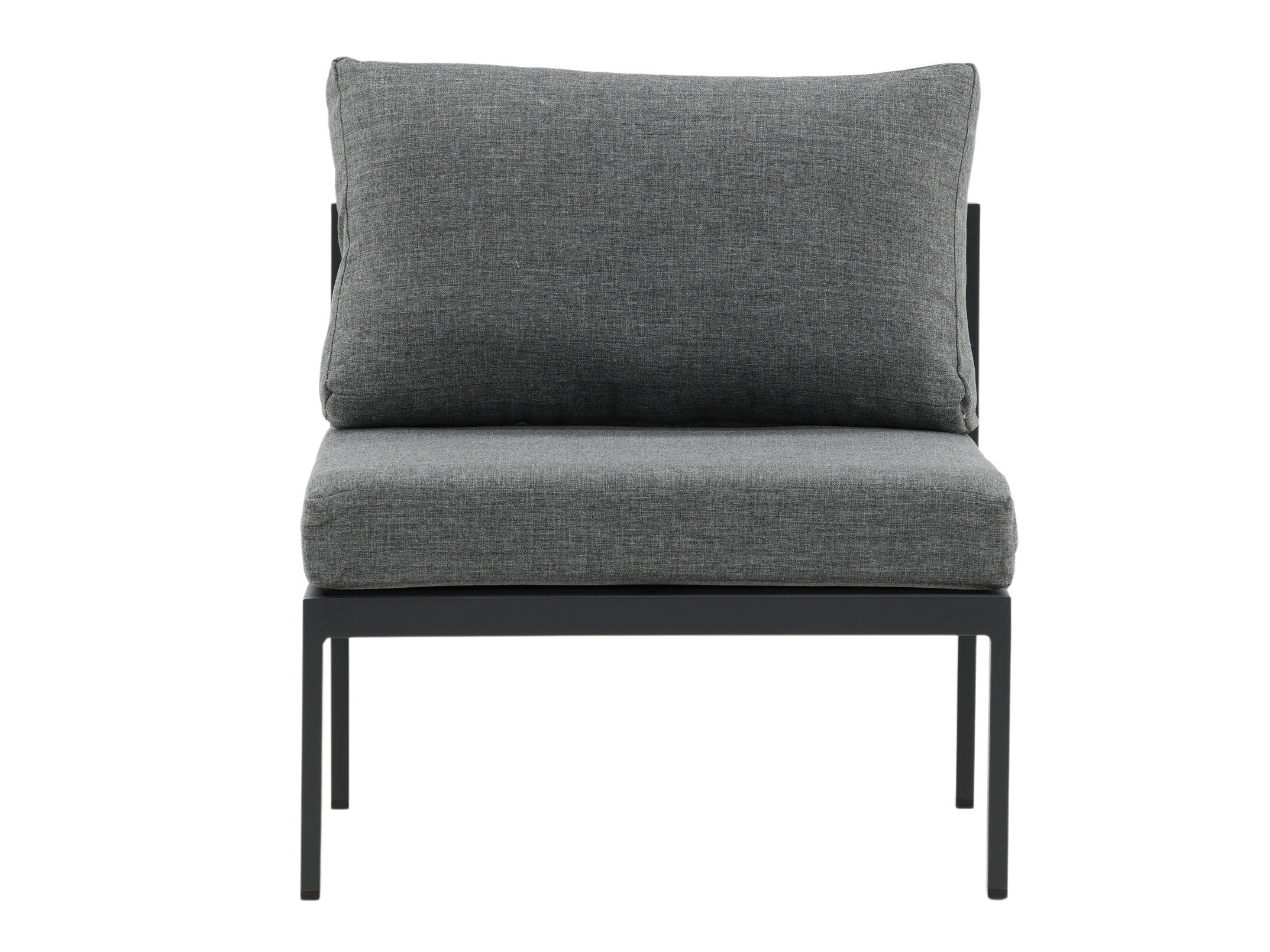 Gartensessel Camorlo 100 (Grau + Schwarz)