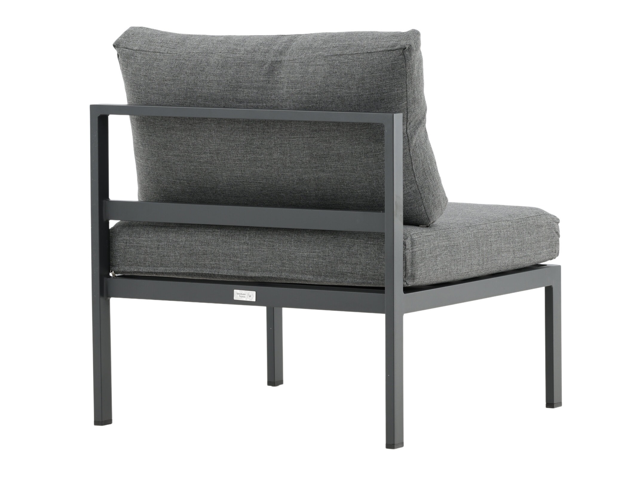 Gartensessel Camorlo 100 (Grau + Schwarz)