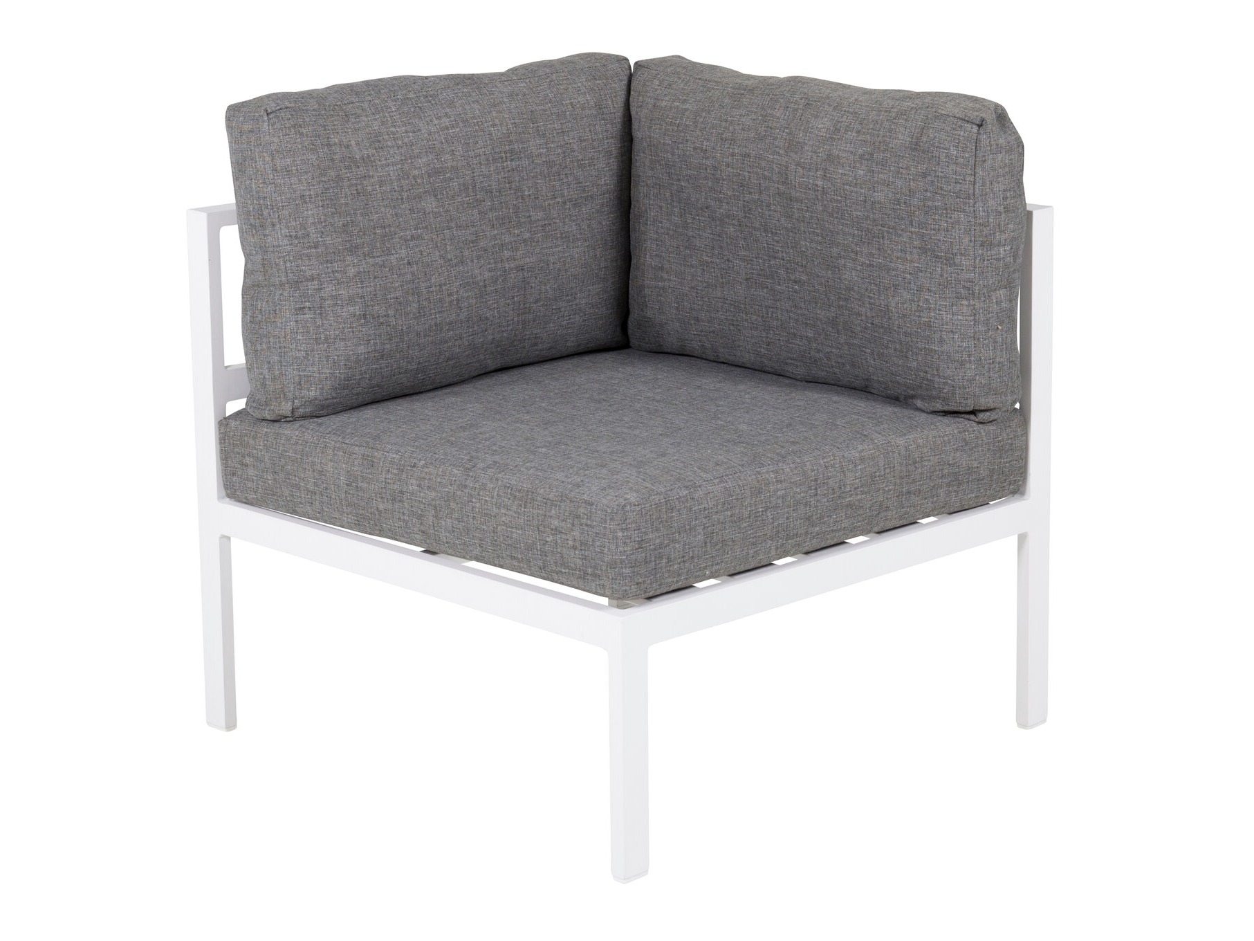 Gartensessel Camorlo 101 (Grau + Weiss)