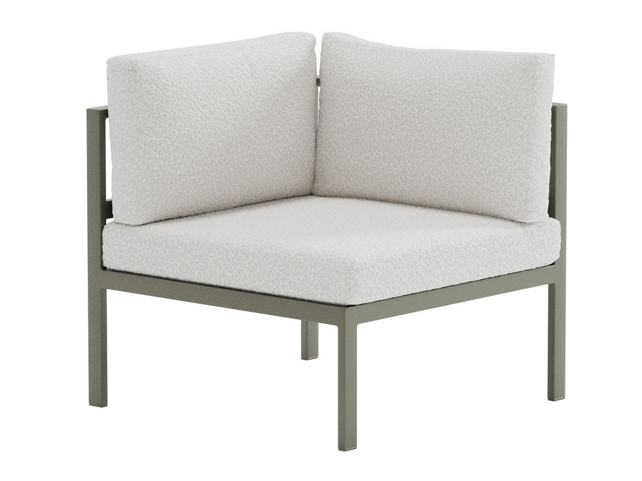 Gartensessel Camorlo 101 (Weiss + Khaki)