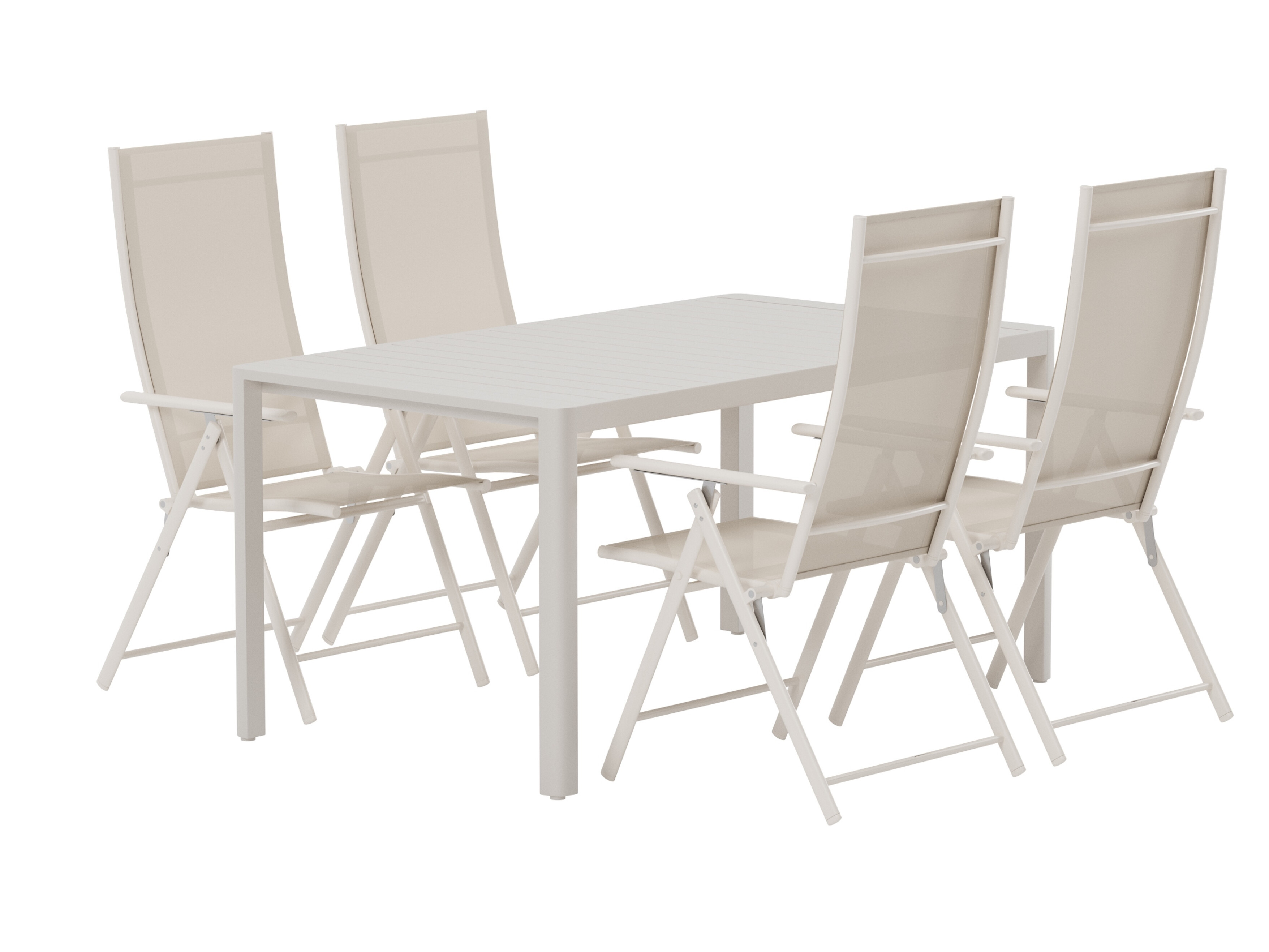 Tisch und Stühle Dallas 5255 (Beige)