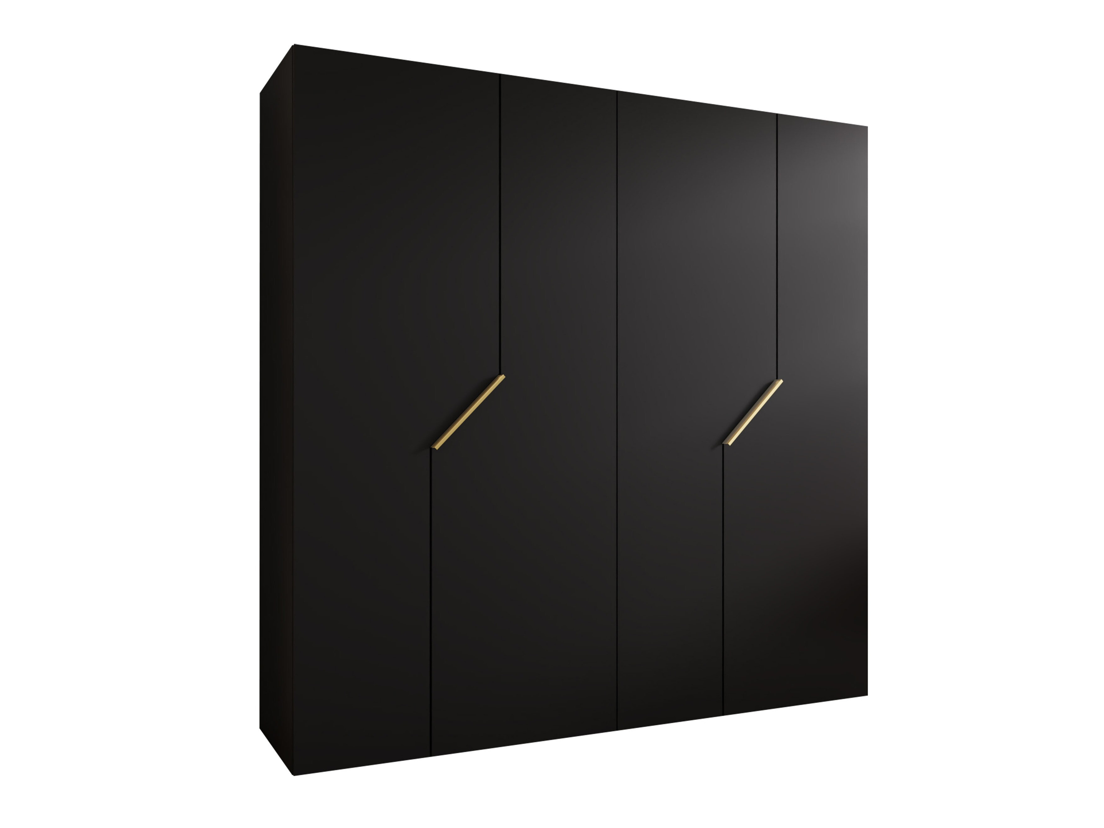 Kleiderschrank Hartford 595 (Schwarz)