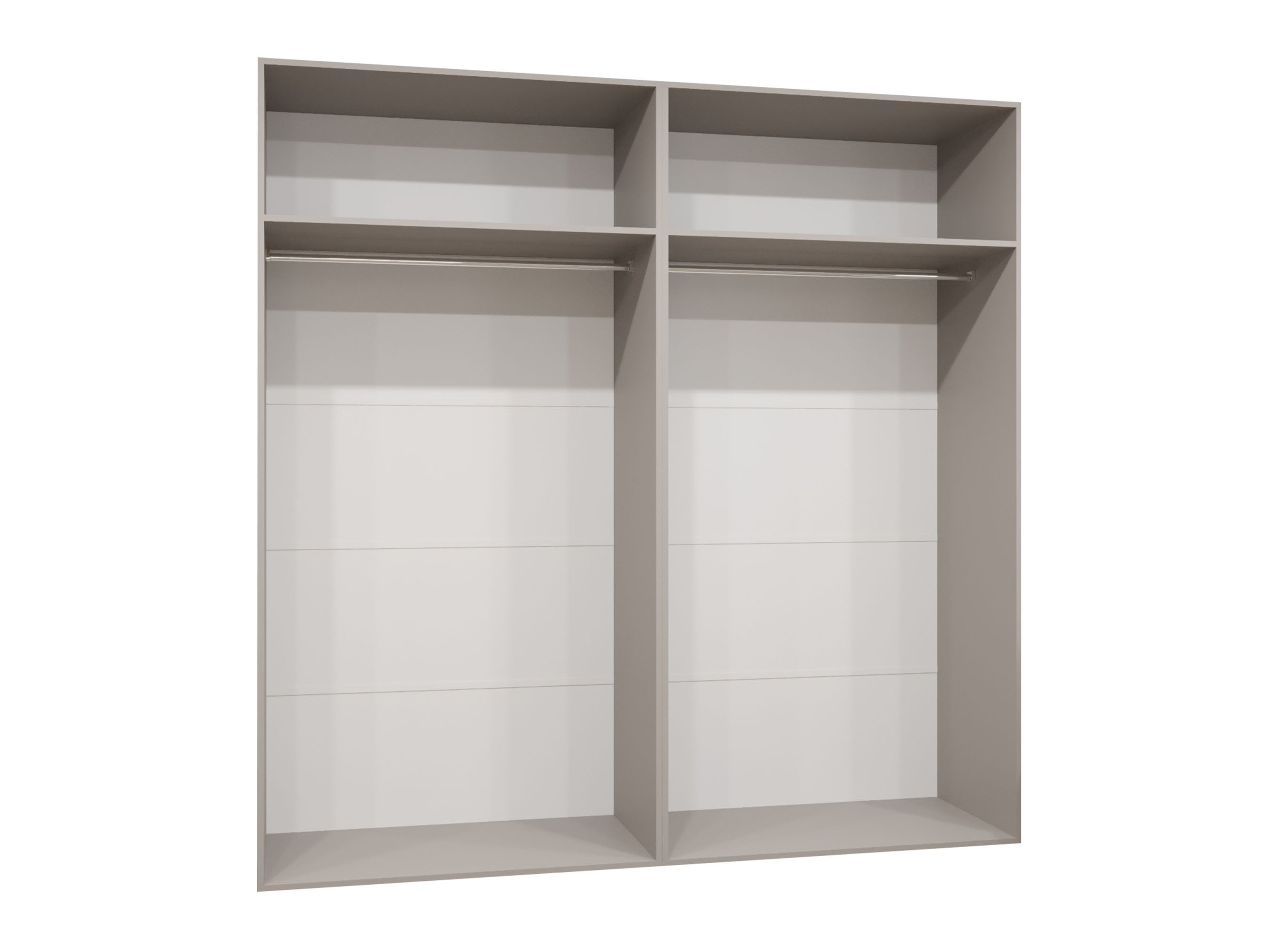 Kleiderschrank Hartford 595 (Weiss)